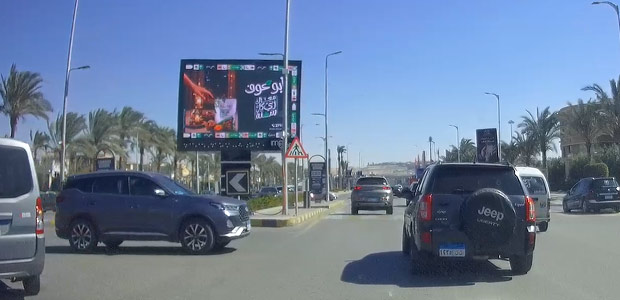 Billboard: Digital Screen - October & Zayed - Sheikh Zayed in Sheikh Zayed