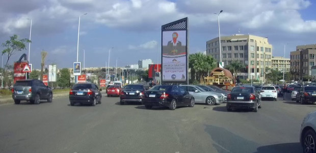 Digital screen, Sheikh Zayed
