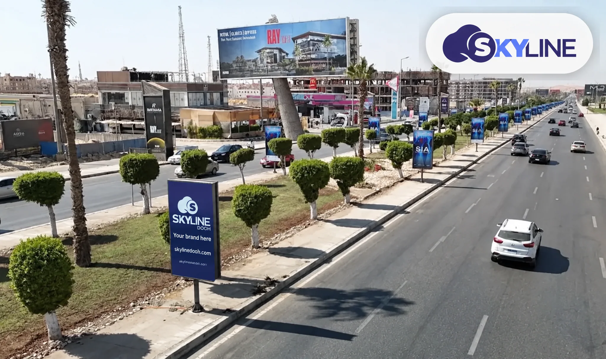 Billboard: Uni-Pole - October & Zayed - 6th October City in 6th October City