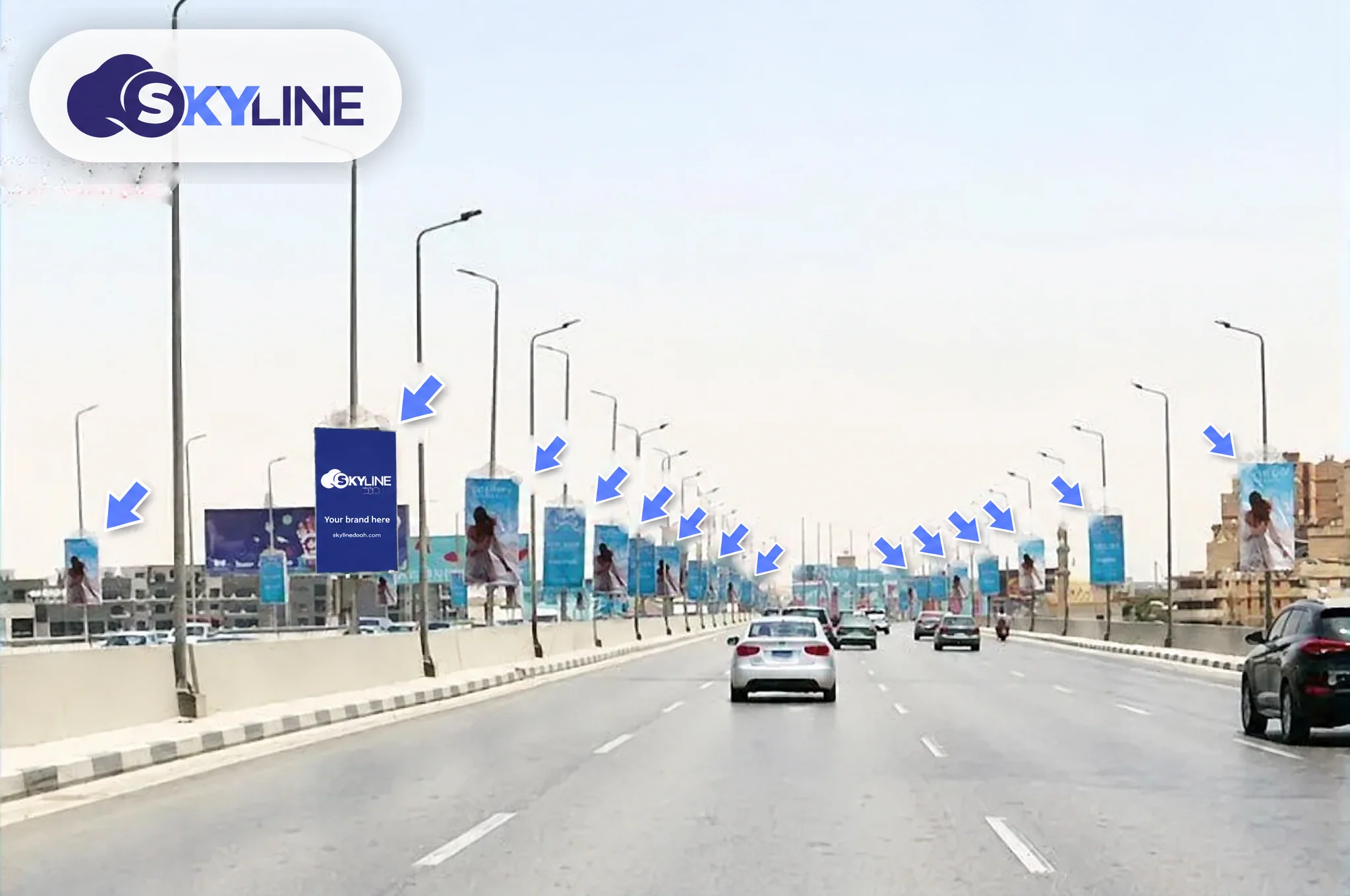 Billboard: Unipole - New Cairo 2 - from al Tagmmah & Al Rehab City & Madinty in New Cairo 2
