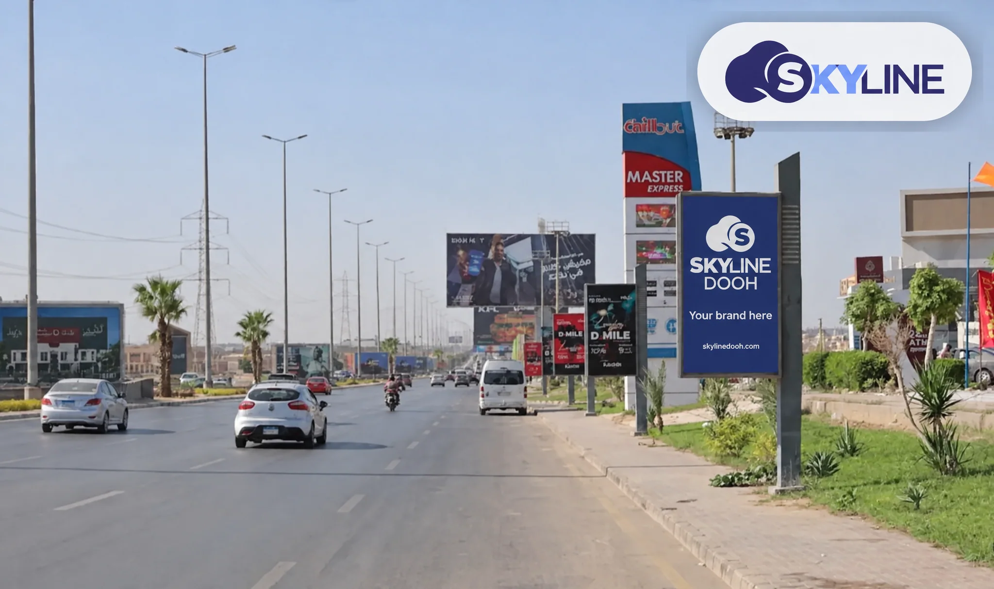 Billboard: Light Box - Sheikh Zayed - Chillout Zayed 3,4,elsafwa in El Sheikh Zayed