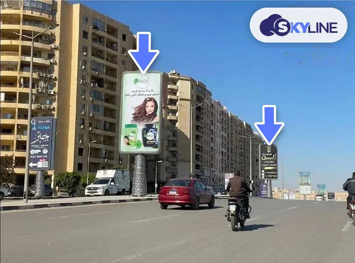 لوحة إعلانية في المعراج، القاهرة (2)