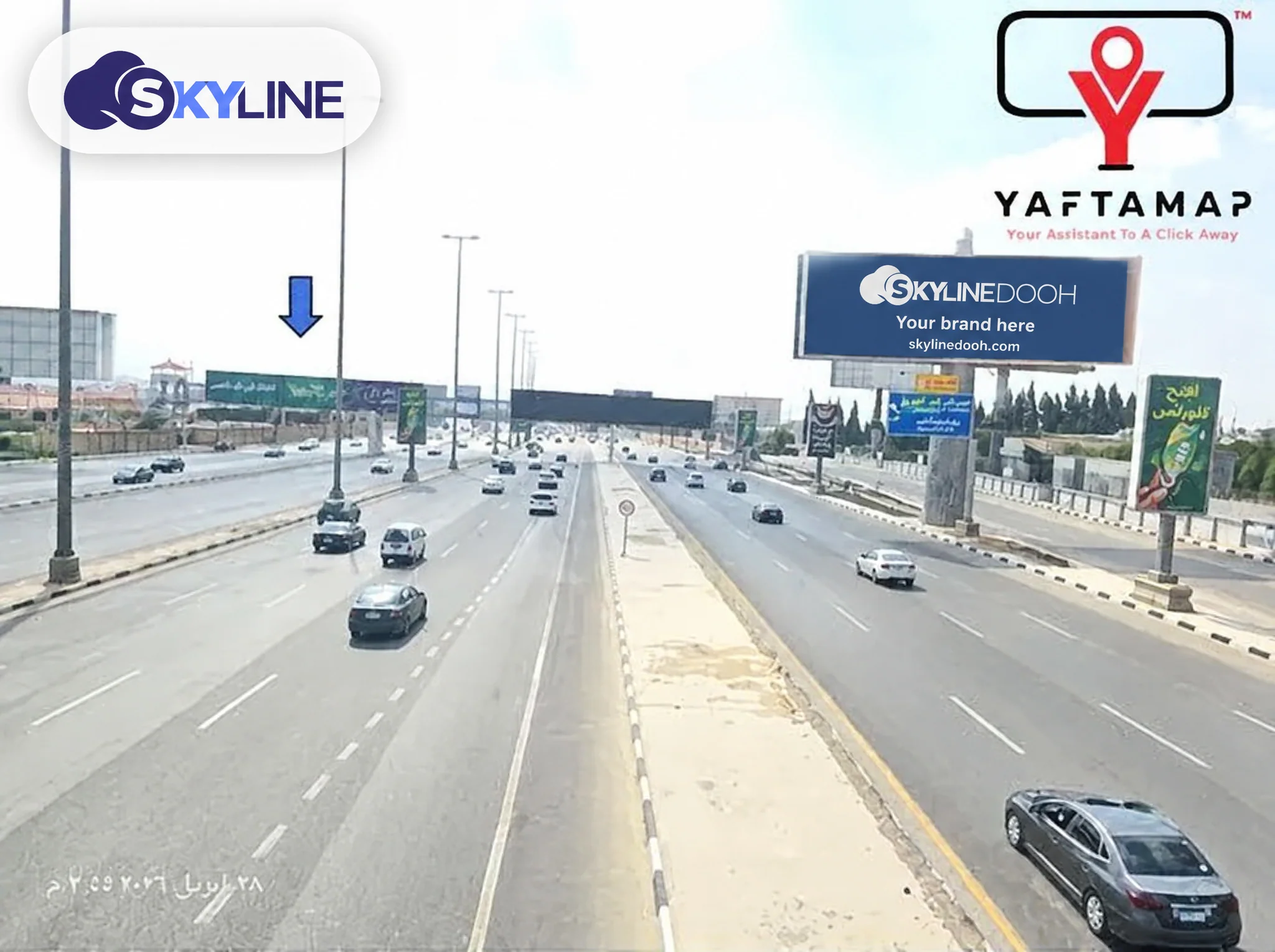 Mirror billboard, Nasr City East