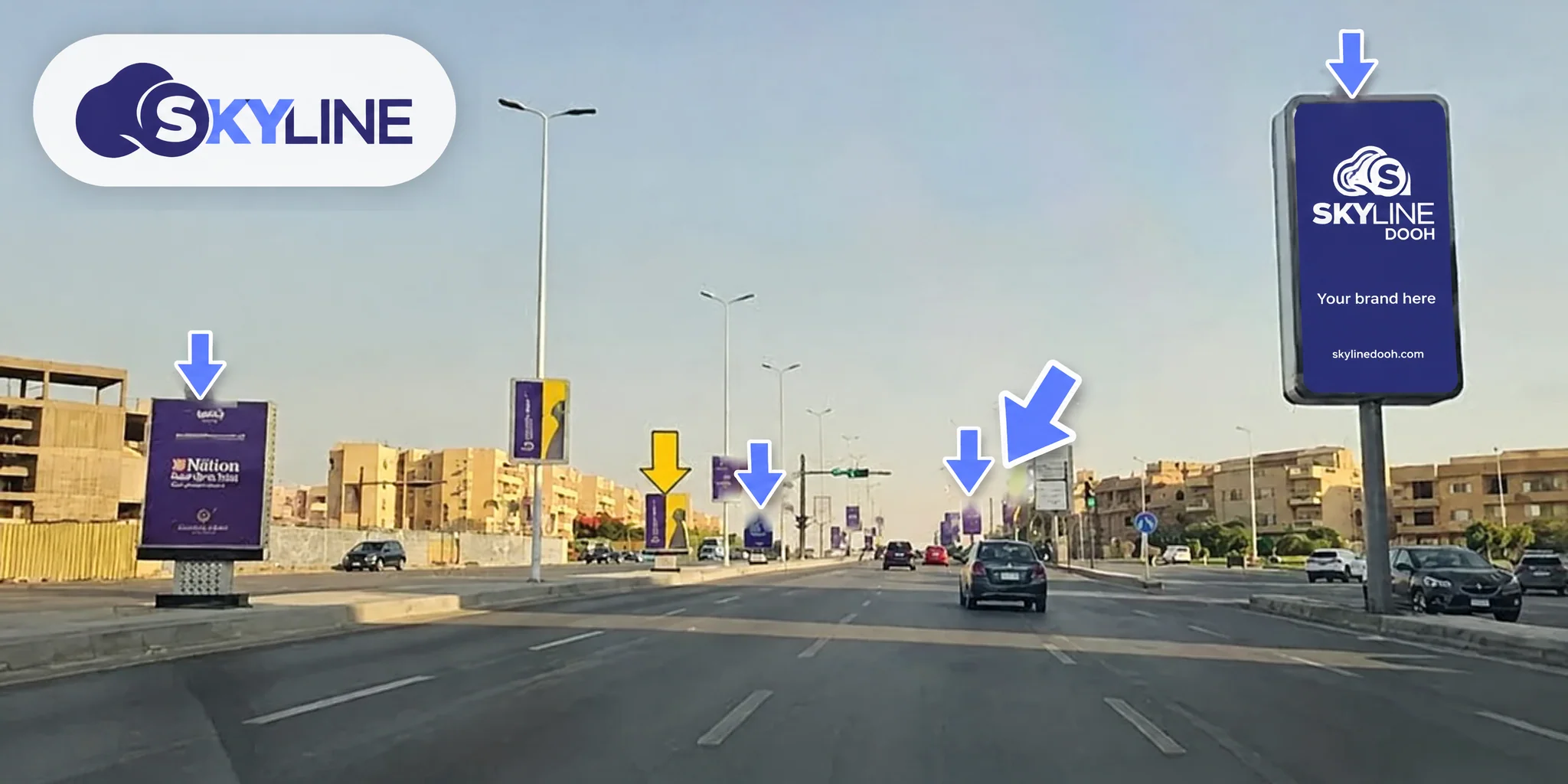 Billboard, Mohamed Naguib Axis