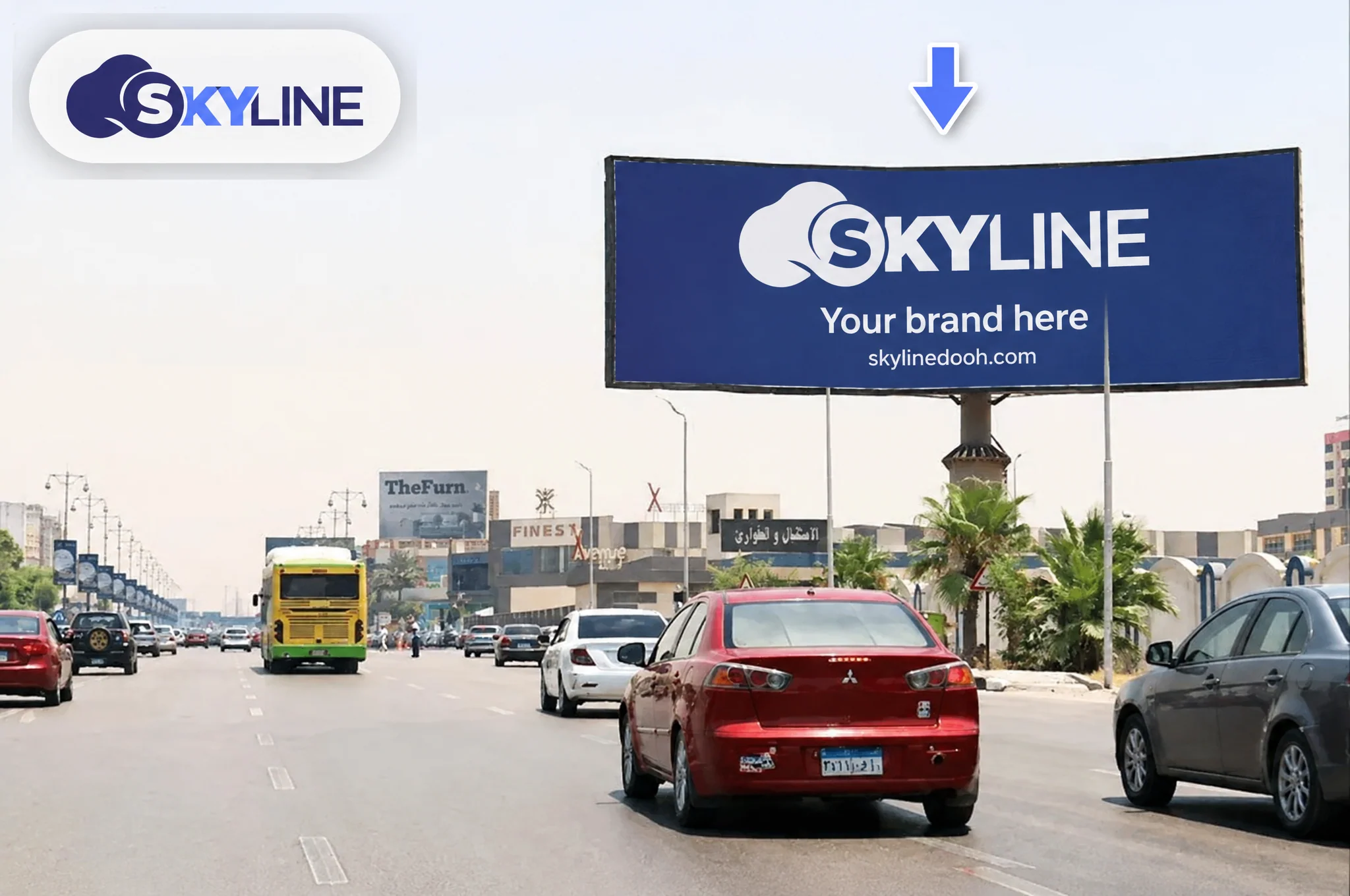 Billboard: Uni-Pole - East Cairo - Thawra & Suez in Thawra & Suez