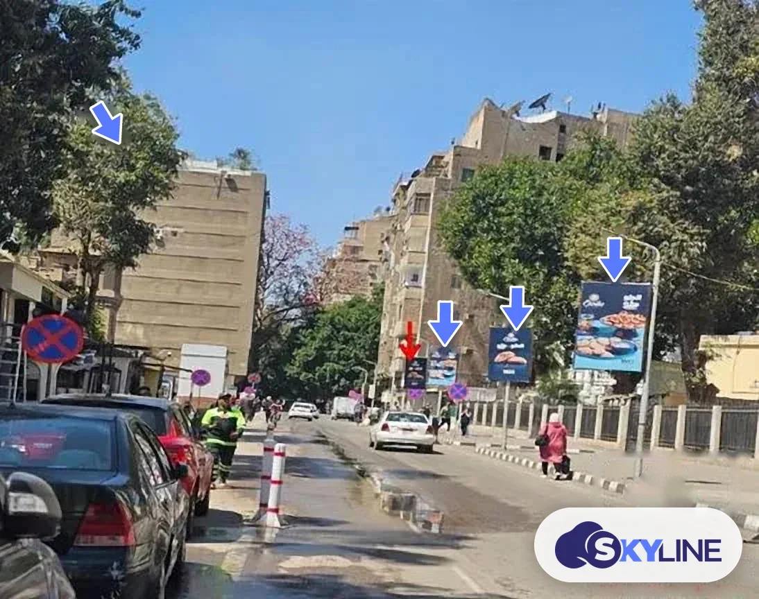 Light box in Zamalek, Cairo (2)