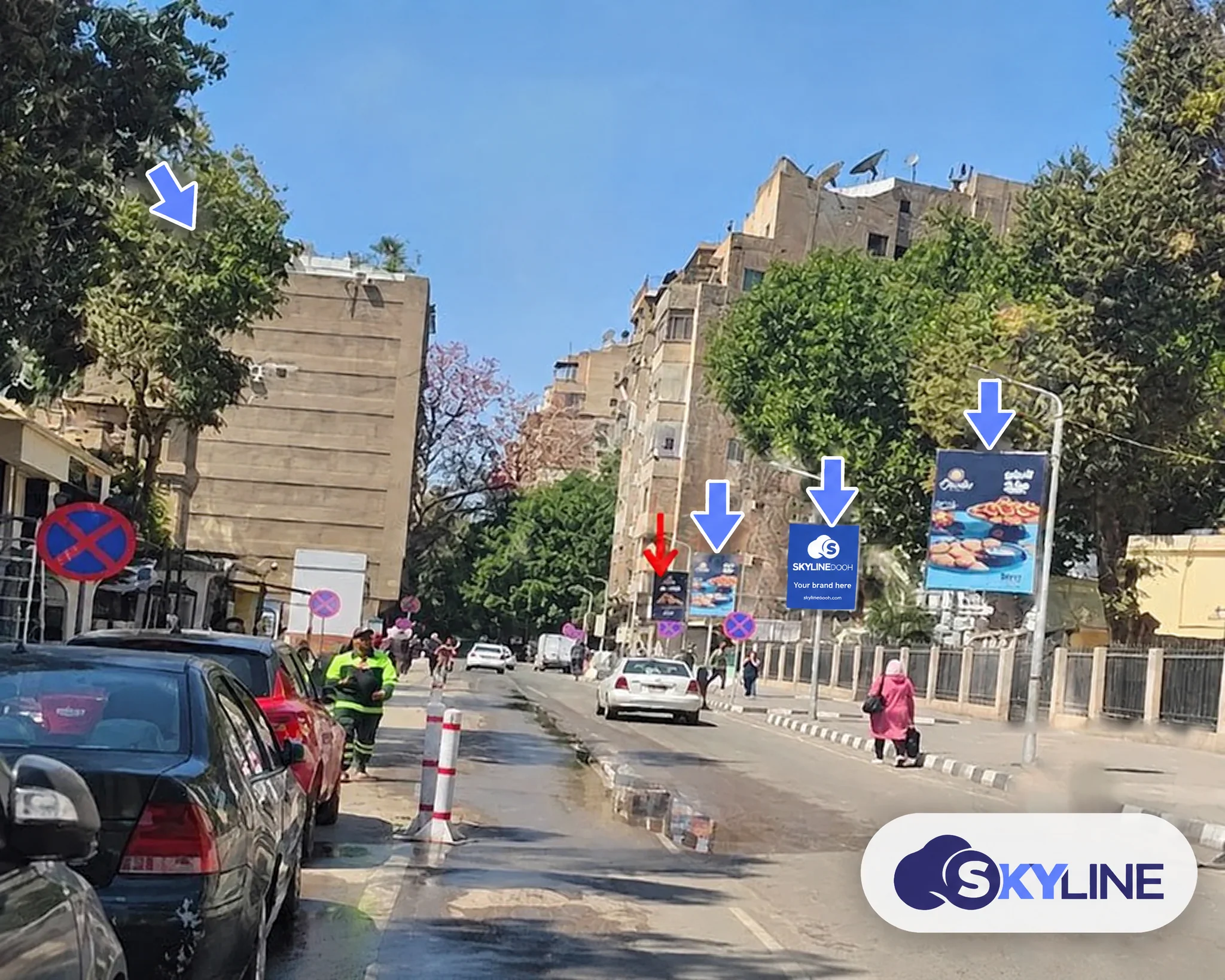 Billboard: Light Box - Zamalek - Ismail Mohamed Street, next to Ahmed Nabil Street, in front of Safaa Hegazy Metro Station, Zamalek in Zamalek