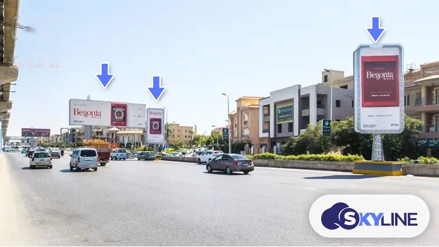 Billboard in 90th Street South, Cairo (2)