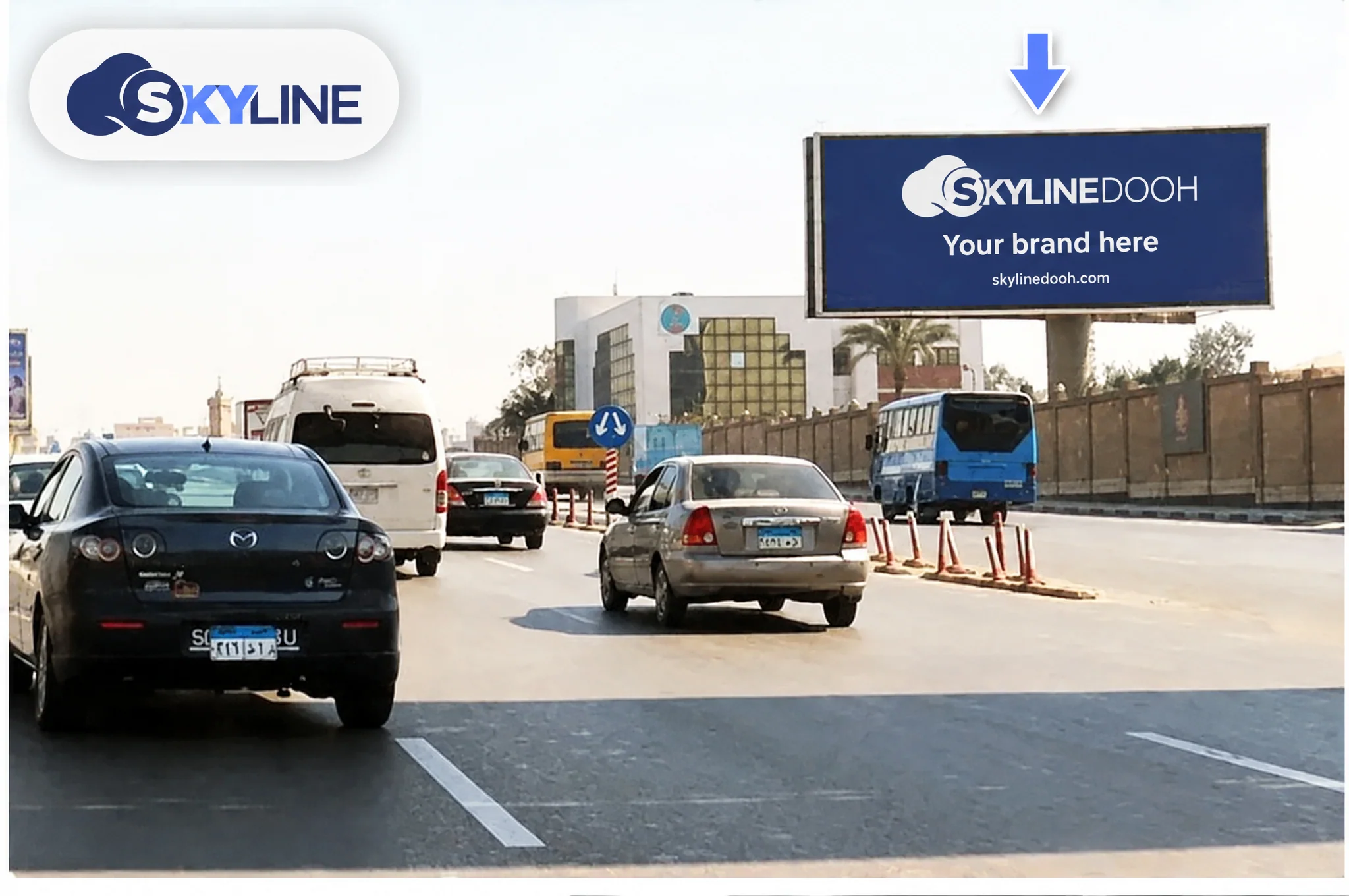 Digital screen, Thawra & Suez
