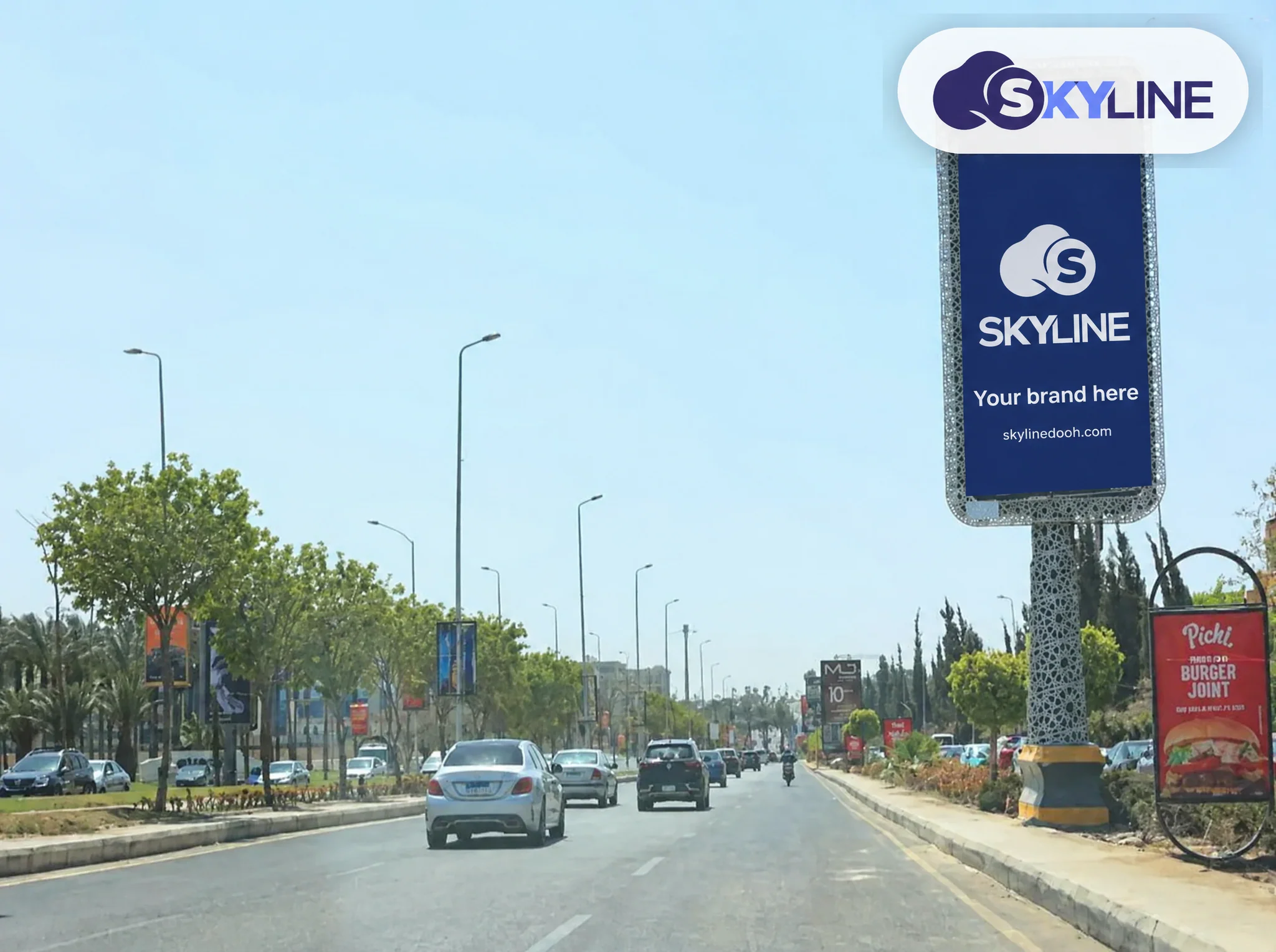 Billboard: 6*3 - October & Zayed - Sheikh Zayed in Sheikh Zayed