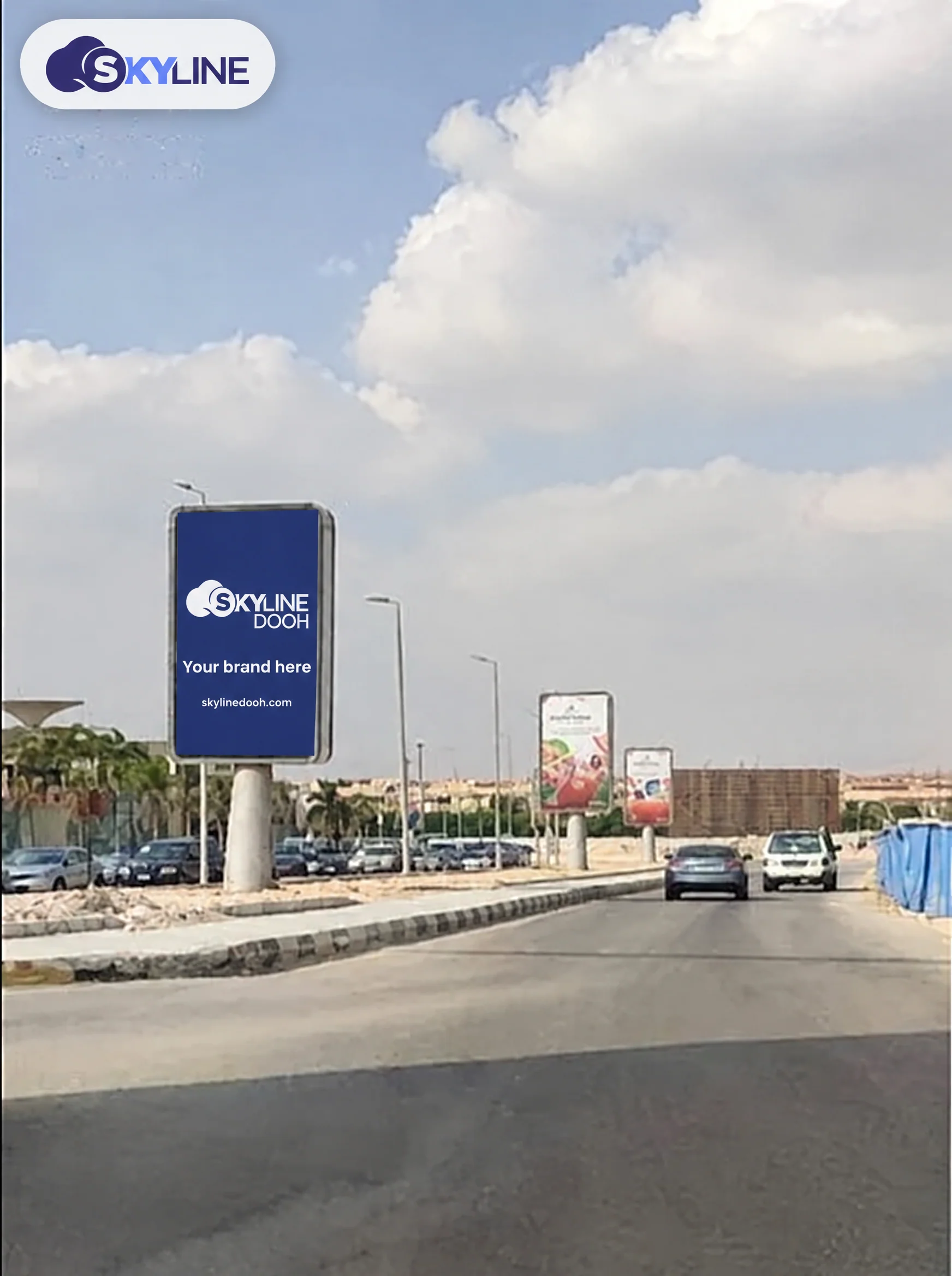 Mega wall, New Cairo 1