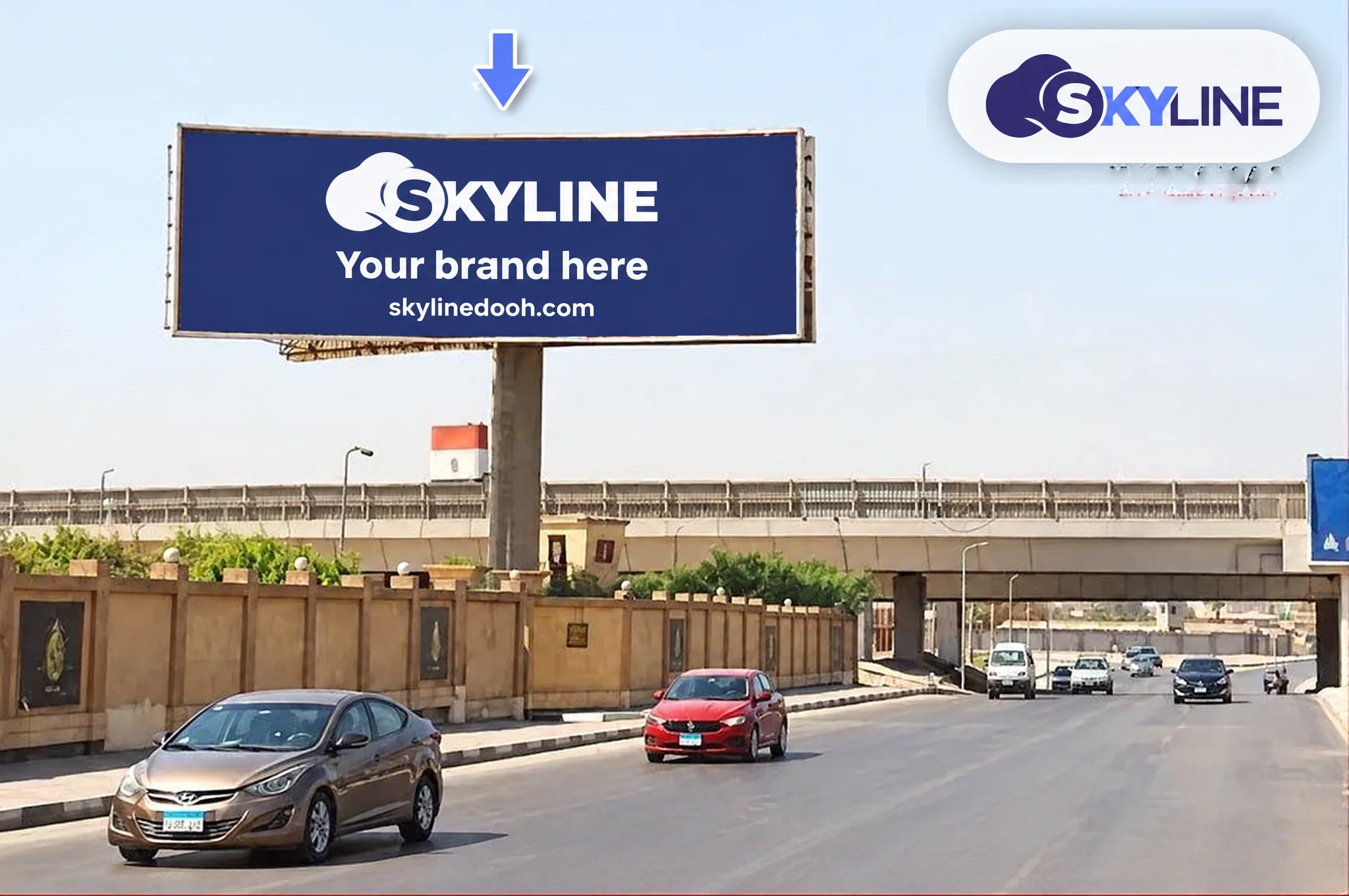 Billboard: Uni-Pole - East Cairo - Thawra & Suez in Thawra & Suez
