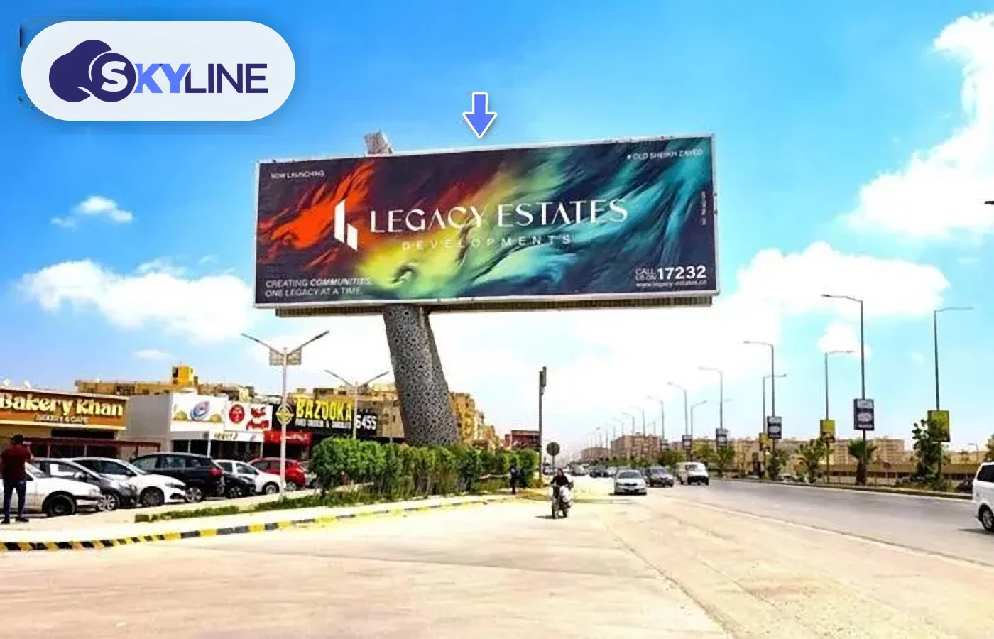 Digital screen in Wahat, Cairo (2)