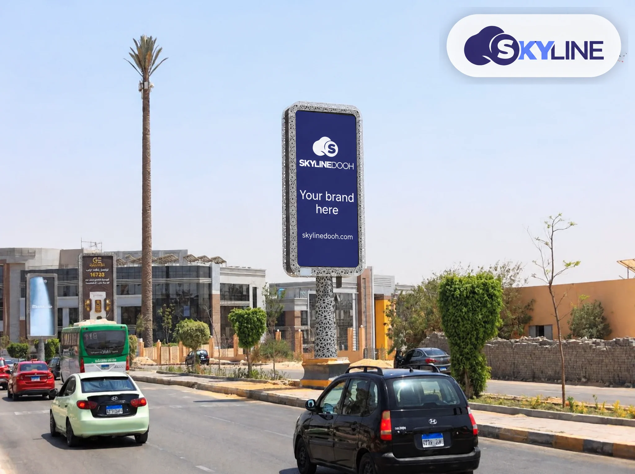 Billboard: 6*3 - October & Zayed - Sheikh Zayed in Sheikh Zayed