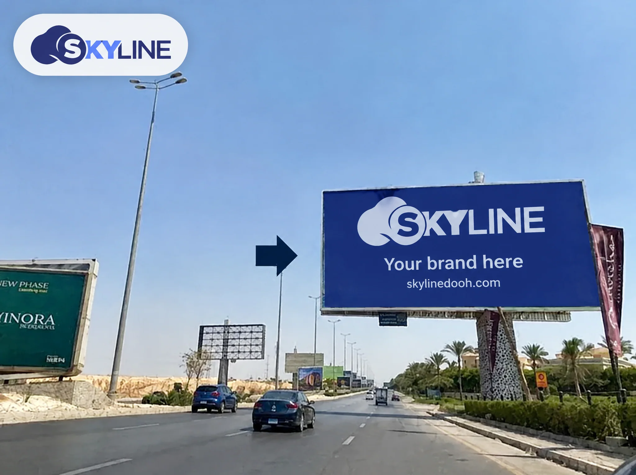 Unipole, Waslet Dahshur Rd