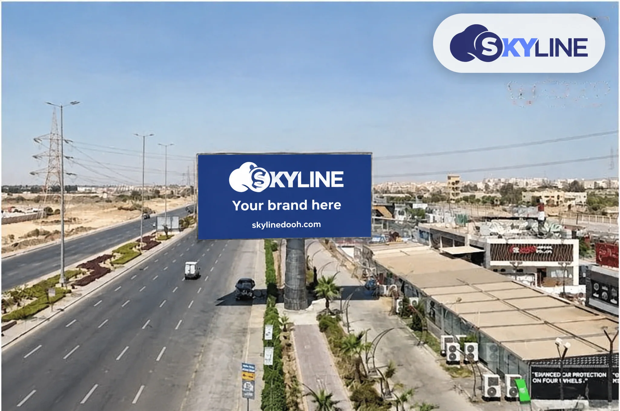 Unipole, Waslet Dahshur Rd