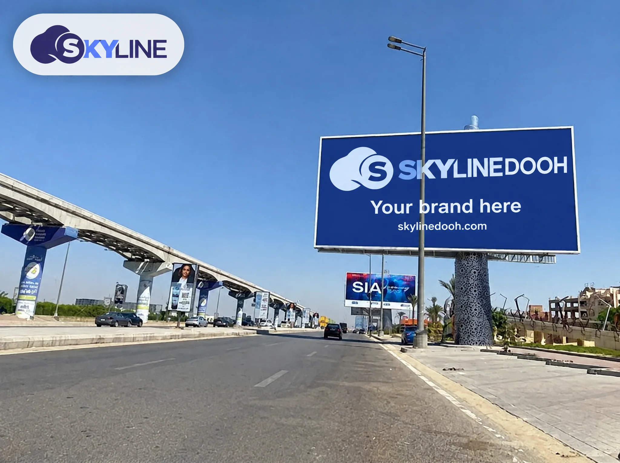 Billboard: Unipole - Sheikh Zayed - MALL OF ARABIA EISHEIKH ZAYED - Mohandseen Direction in Sheikh Zayed
