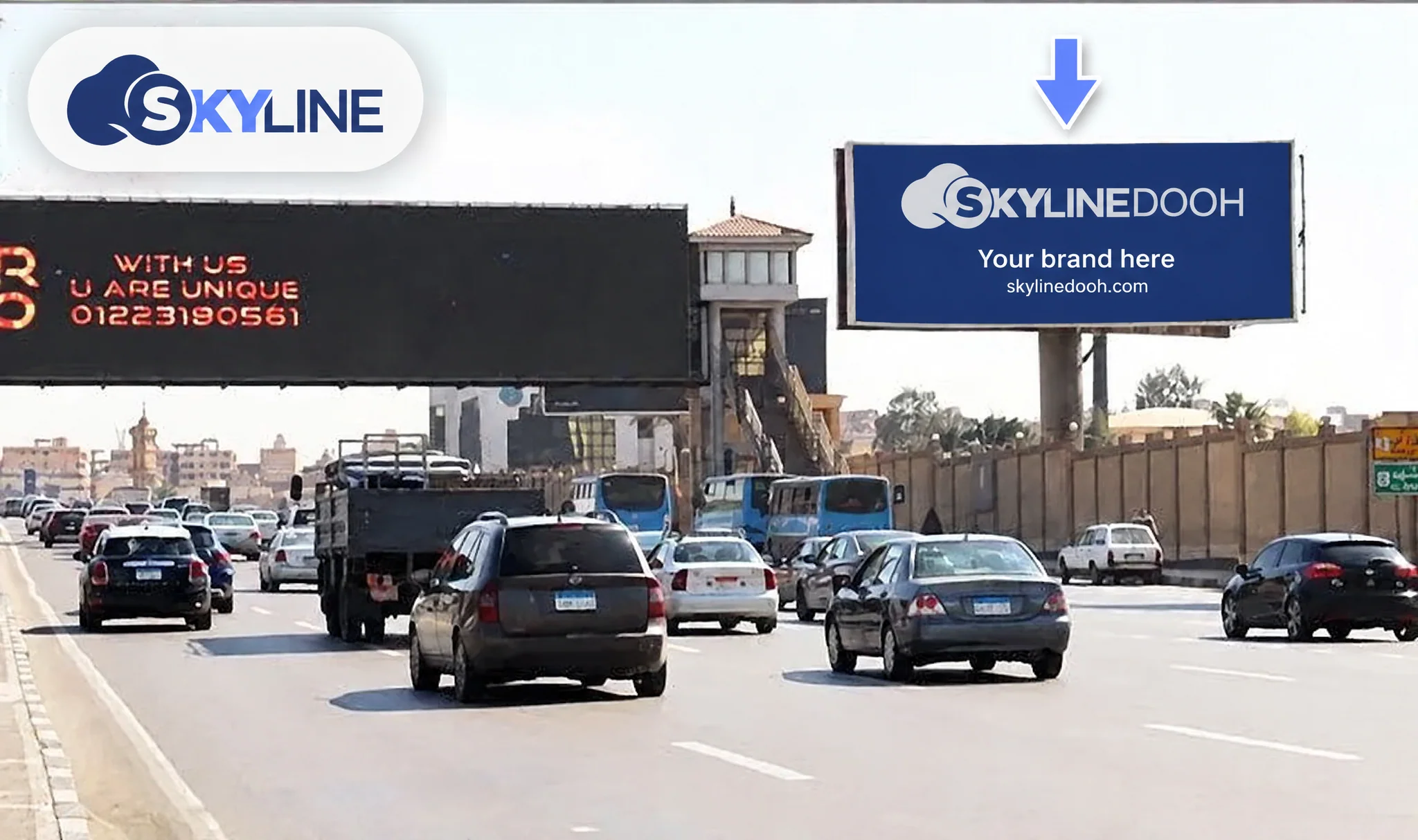 Billboard: Unipole - Heliopolis - from City Center Almaza & Heliopolis in Heliopolis