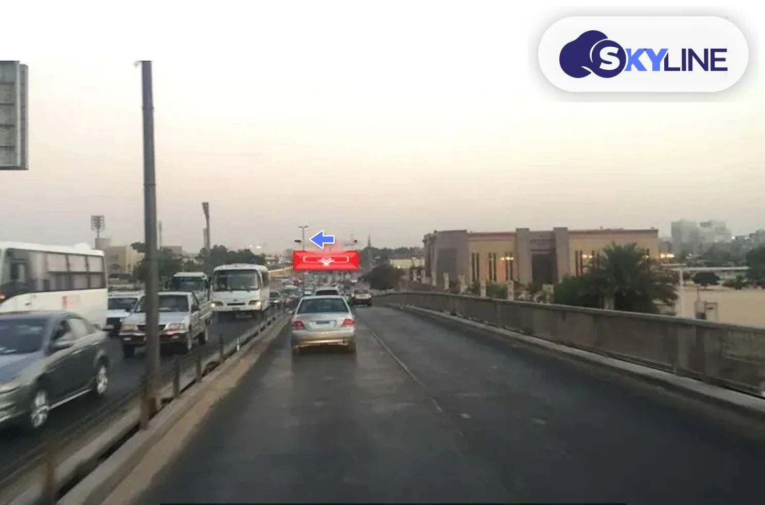 Unipole in Nasr City, Cairo (2)