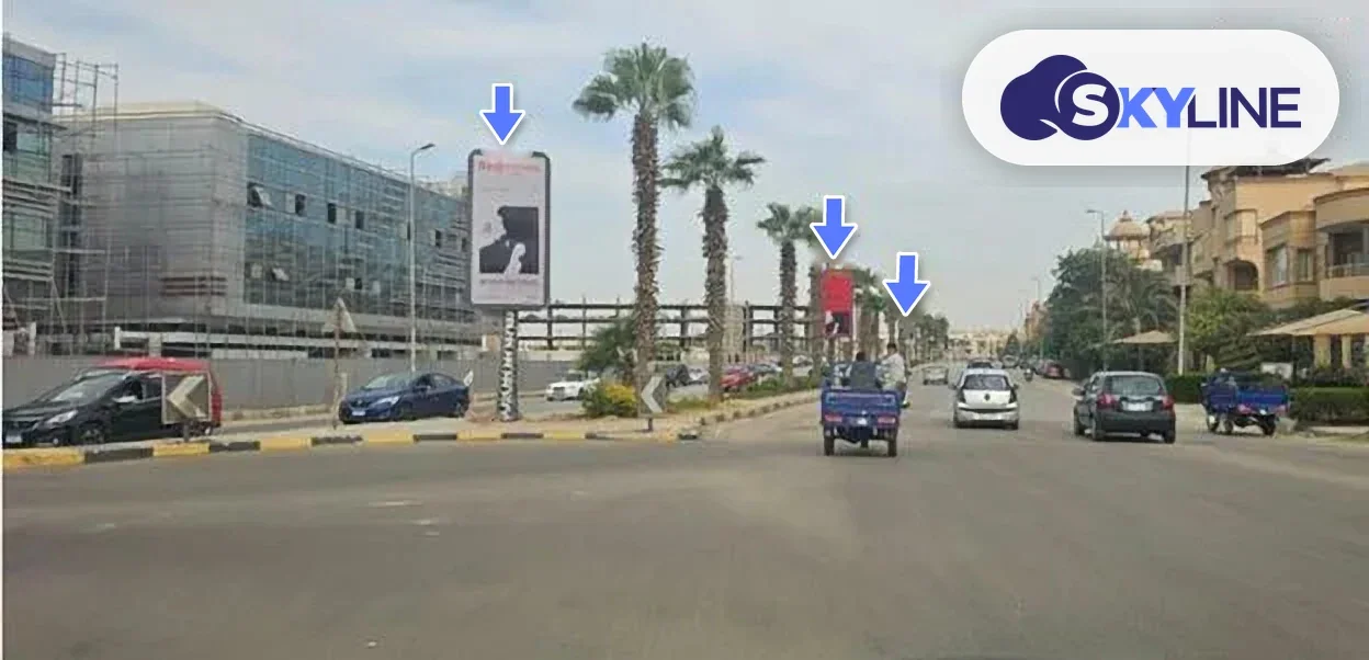 Mega wall in New Cairo 1, Cairo (2)