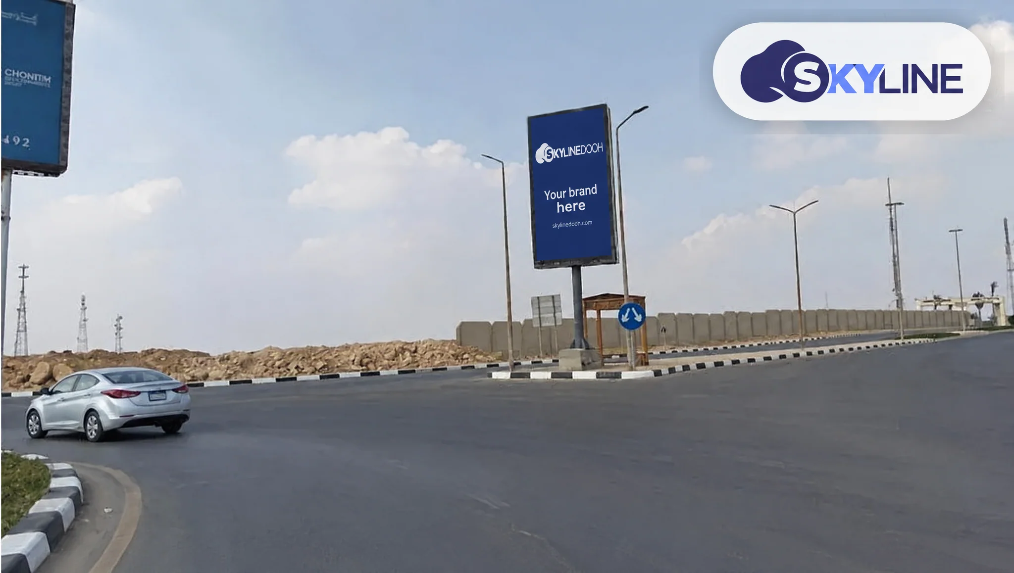 Billboard: Mega Post - Mokattam - Uptown Entrance - Mokattam في Mokattam