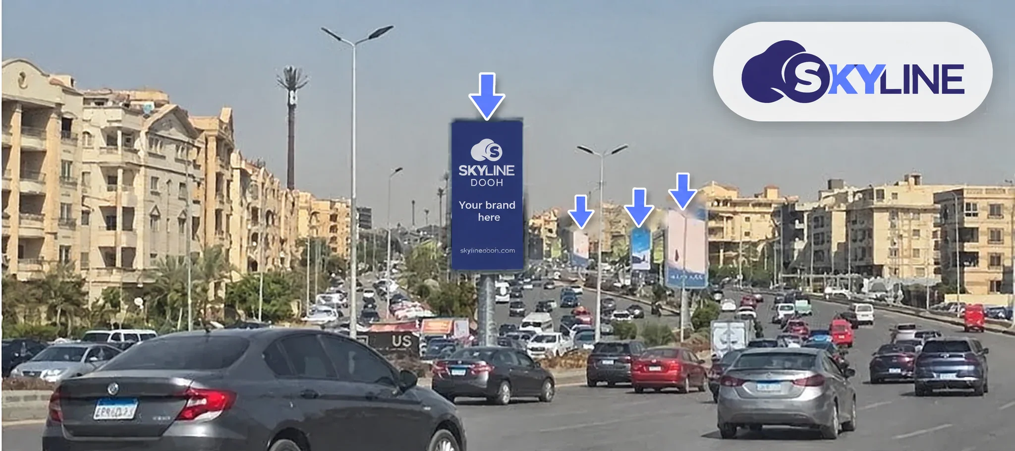Static billboard: Mega Post - New Cairo 3 - Gamal Abdel Nasser Axis - Al-madrasa Al-masraya Al-gahaz Al-adem in New Cairo 3