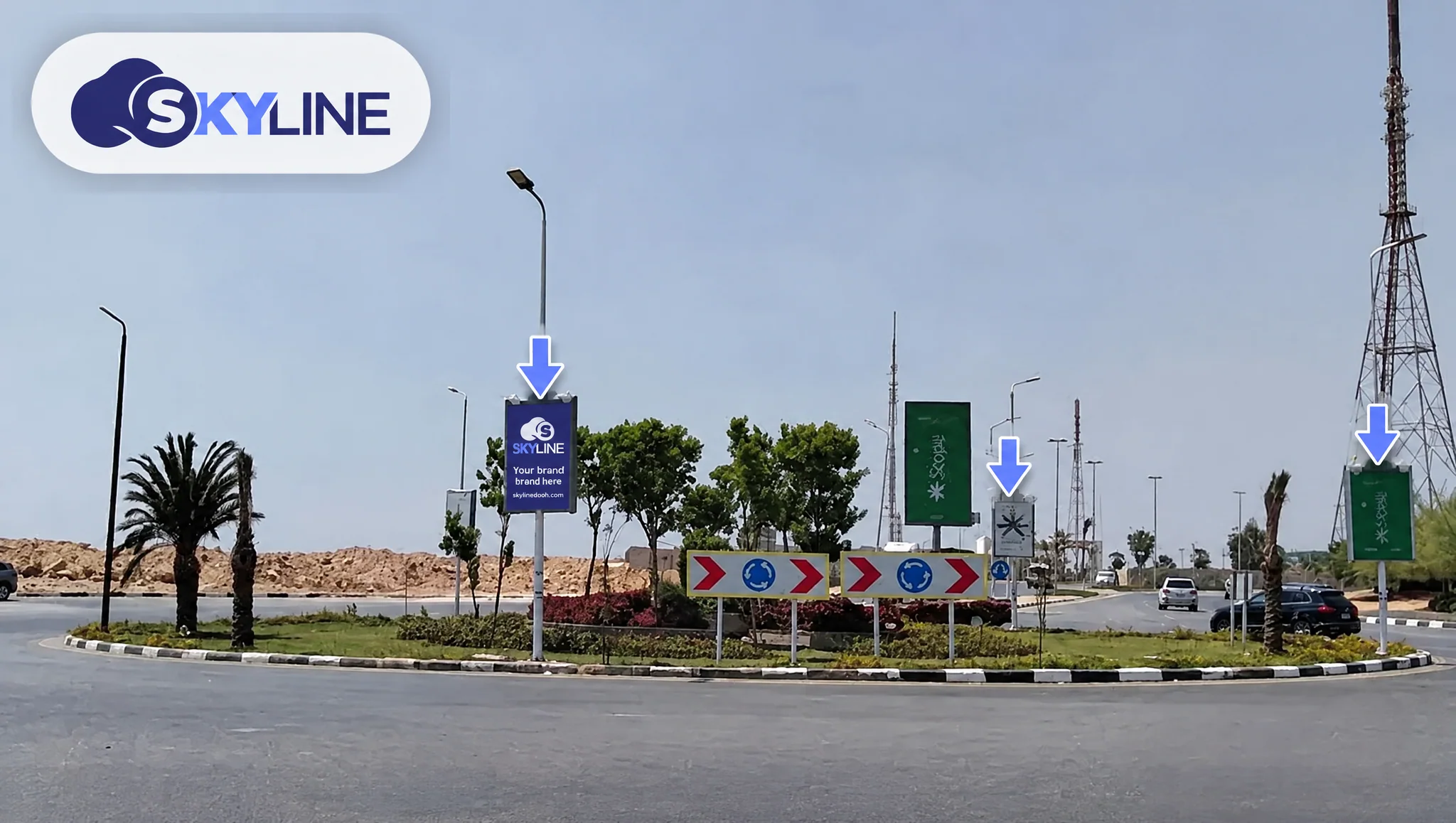 Billboard: Light Box - Mokattam - Uptown Entrance - Mokattam في Mokattam