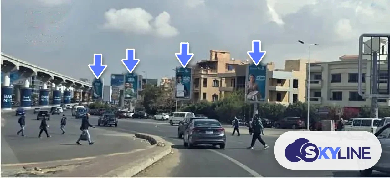 Billboard in 90th Street South, Cairo (2)