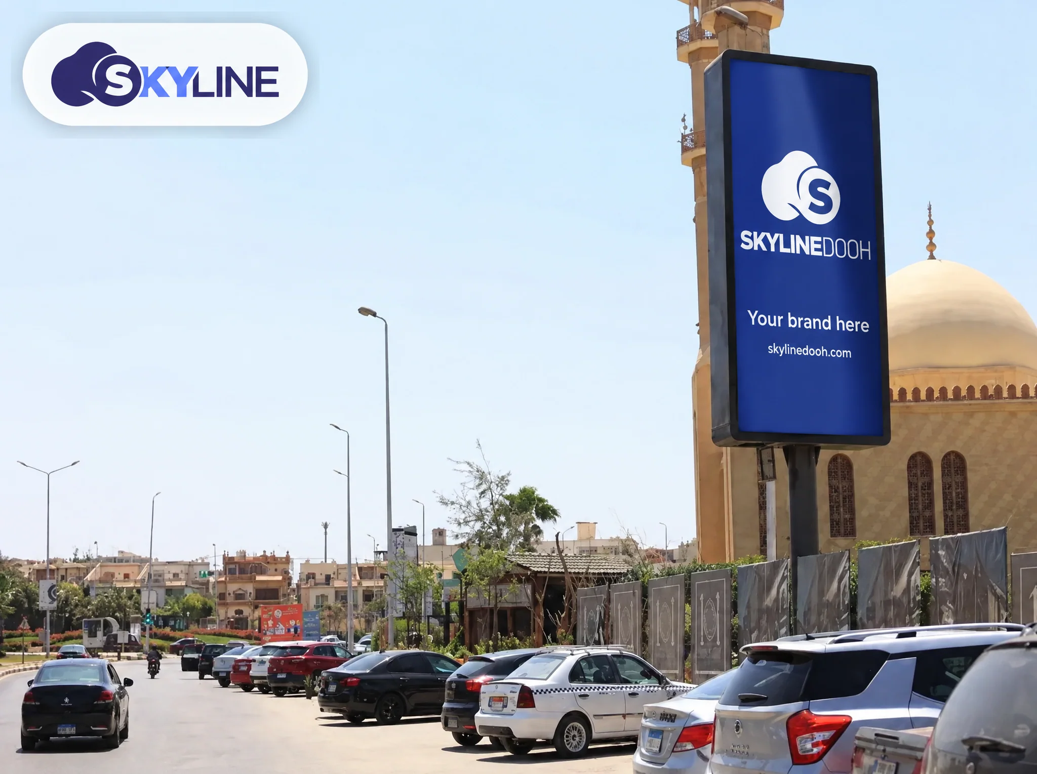 Billboard: 6*3 - October & Zayed - Sheikh Zayed in Sheikh Zayed