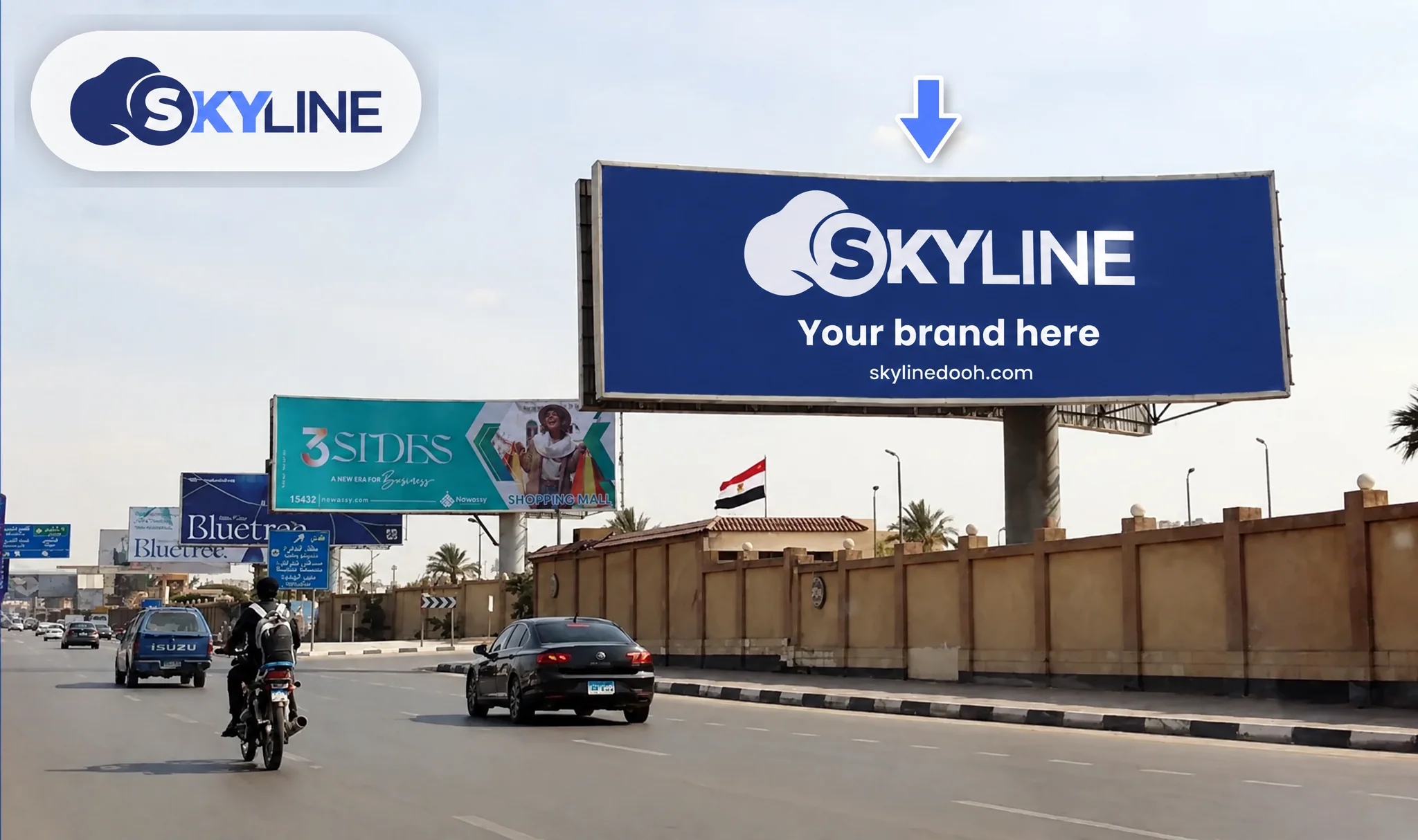 Billboard: Uni-Pole - East Cairo - Thawra & Suez in Thawra & Suez