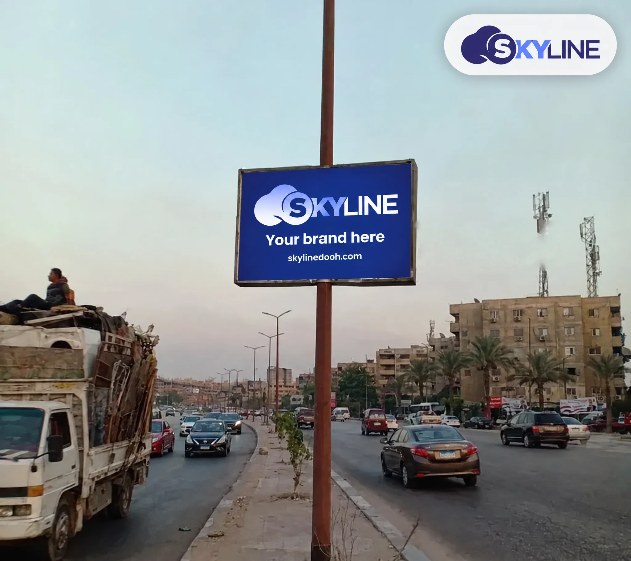 Billboard: Light Box - Autostrad in Autostrad