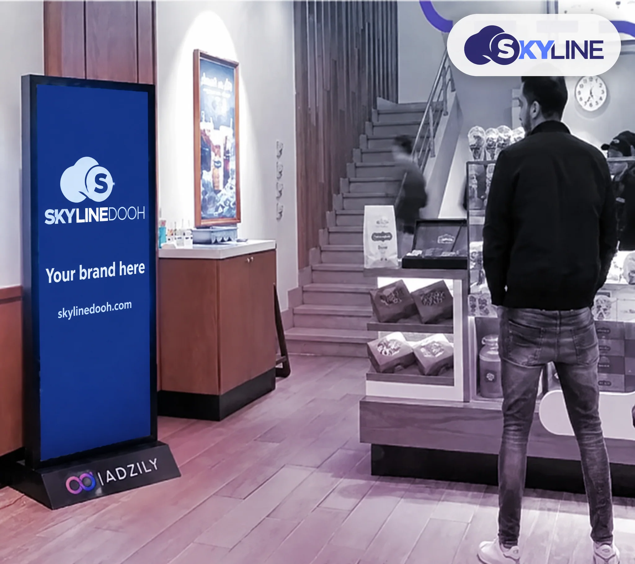LED billboard: Digital Unipole - El Sheikh Zayed in El Sheikh Zayed