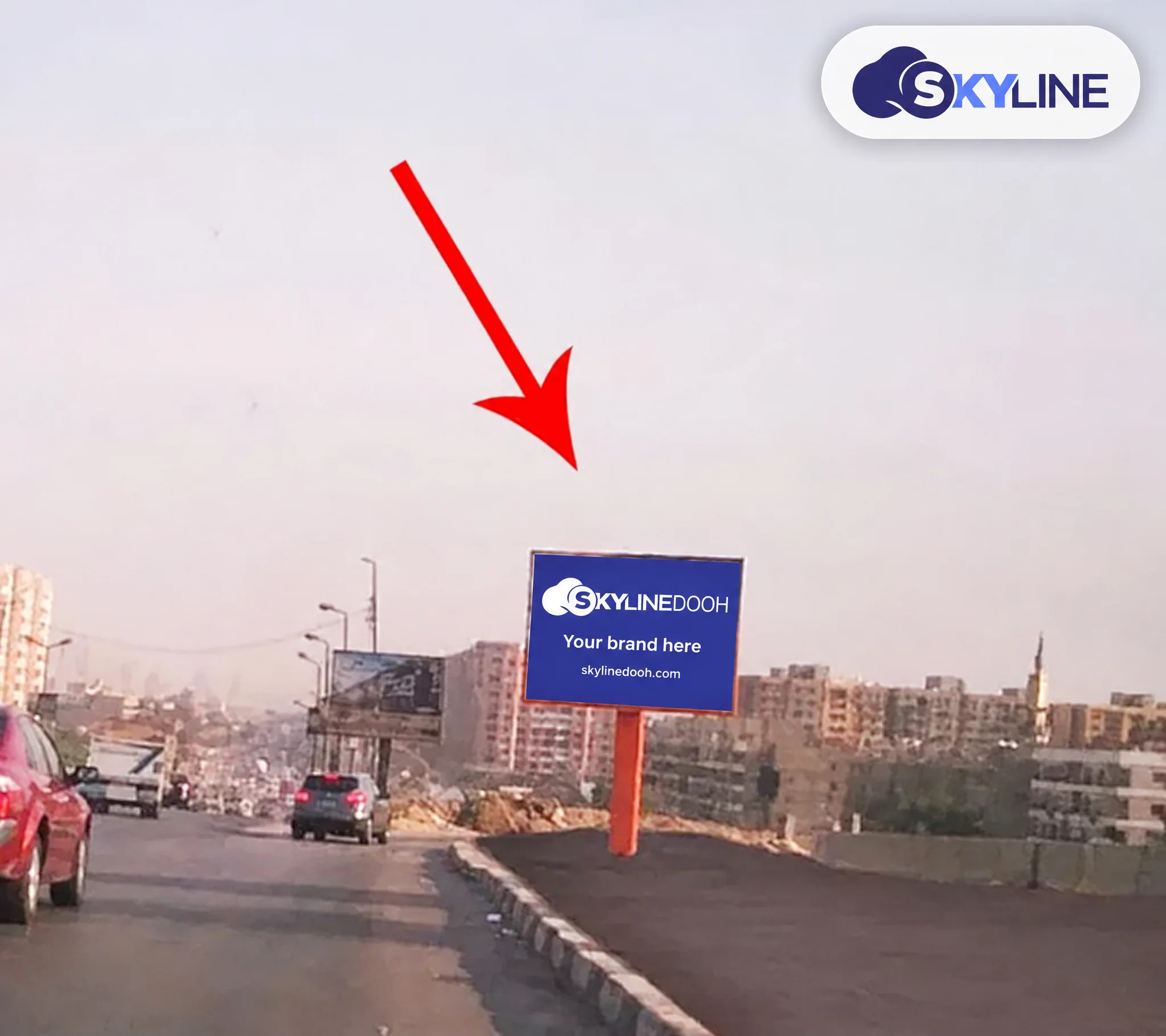 Billboard: Mega Post - Autostrad in Autostrad
