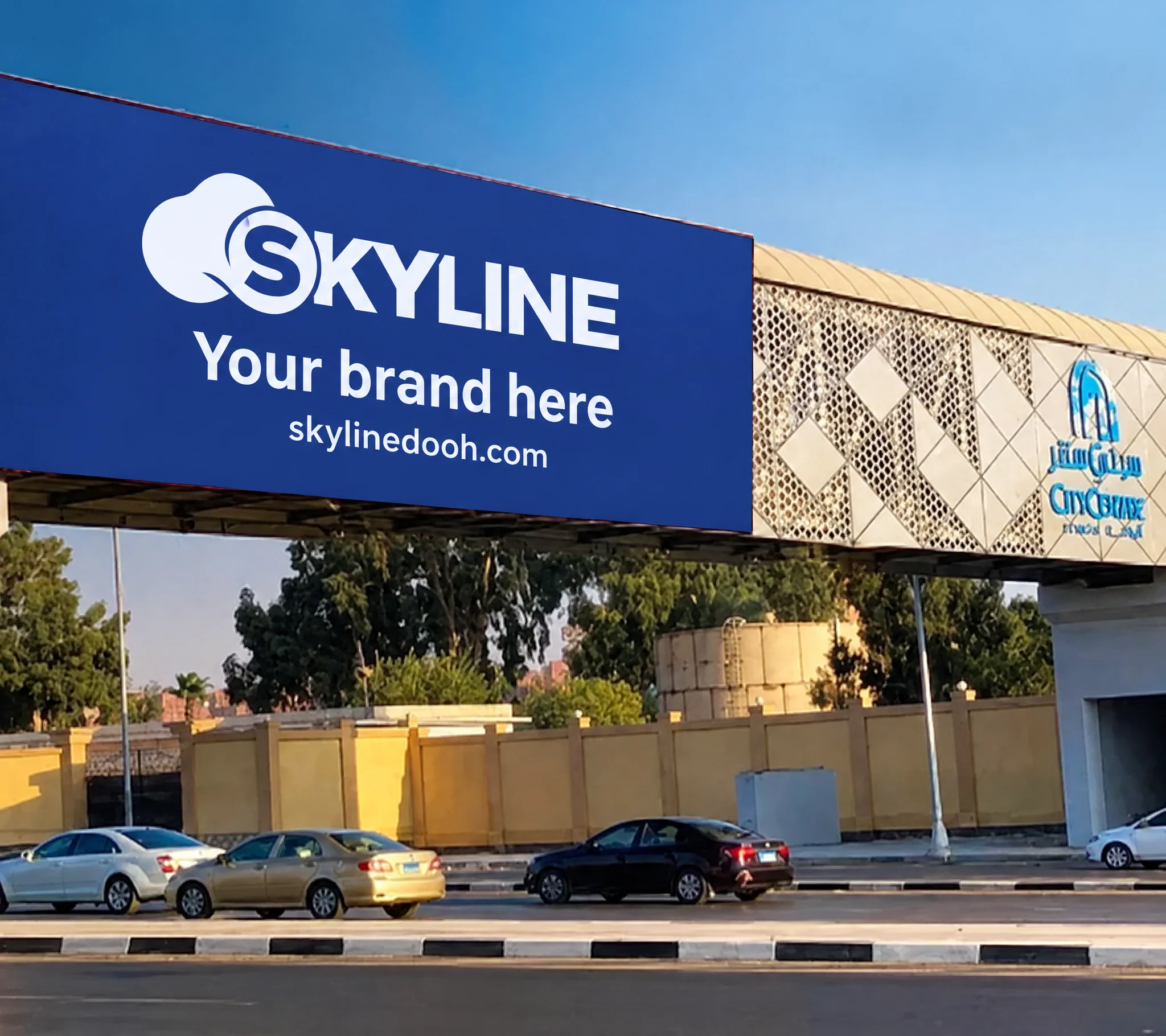 LED billboard: Digital Unipole - New Cairo in New Cairo
