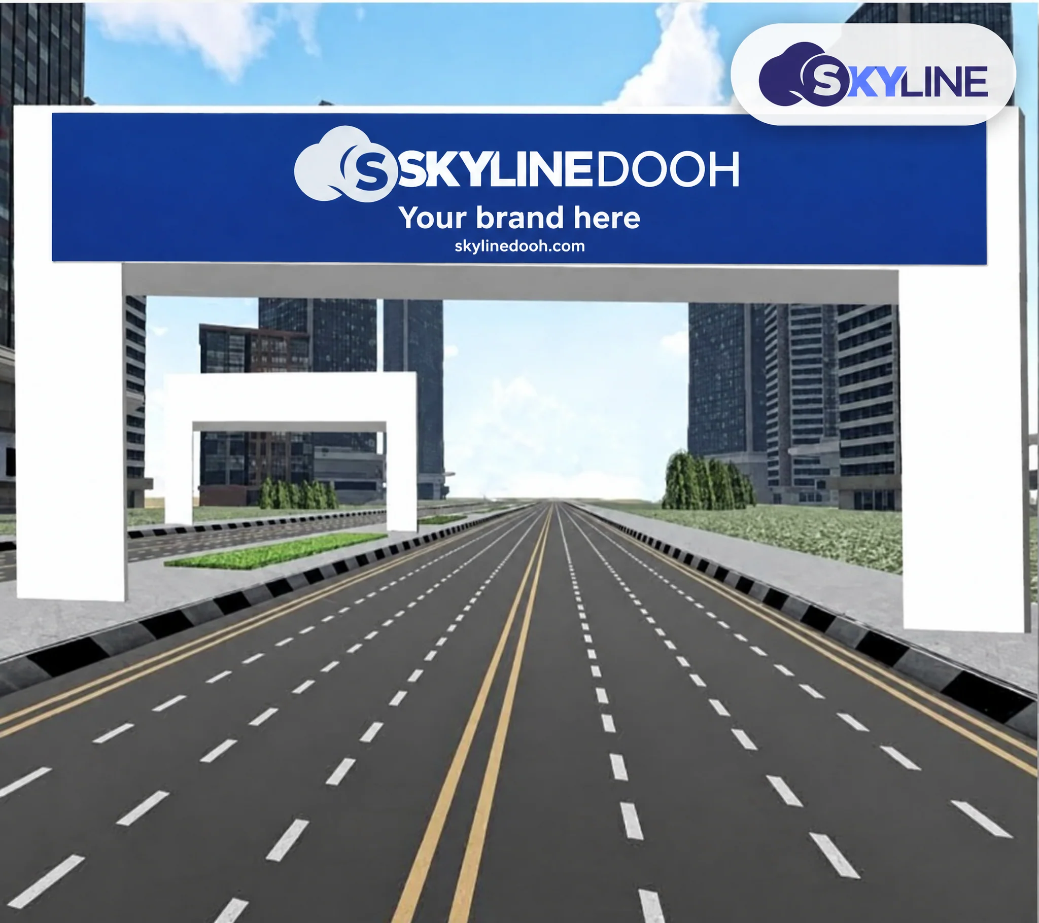 Billboard: Unipole - New Capital in New Capital