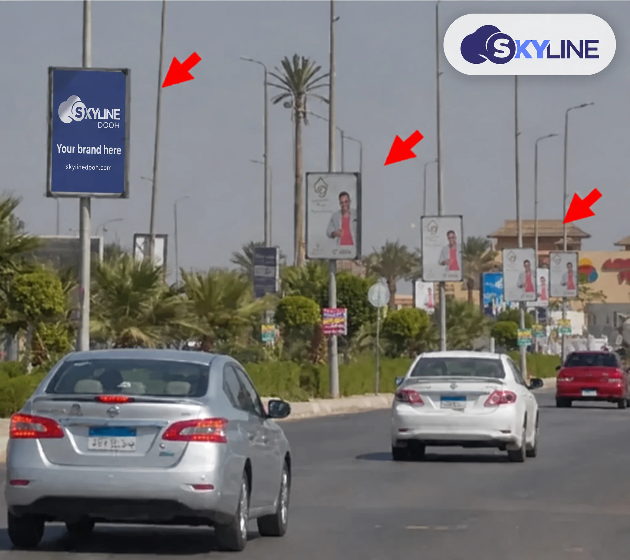 Billboard: Light Box - El Sheikh Zayed in El Sheikh Zayed