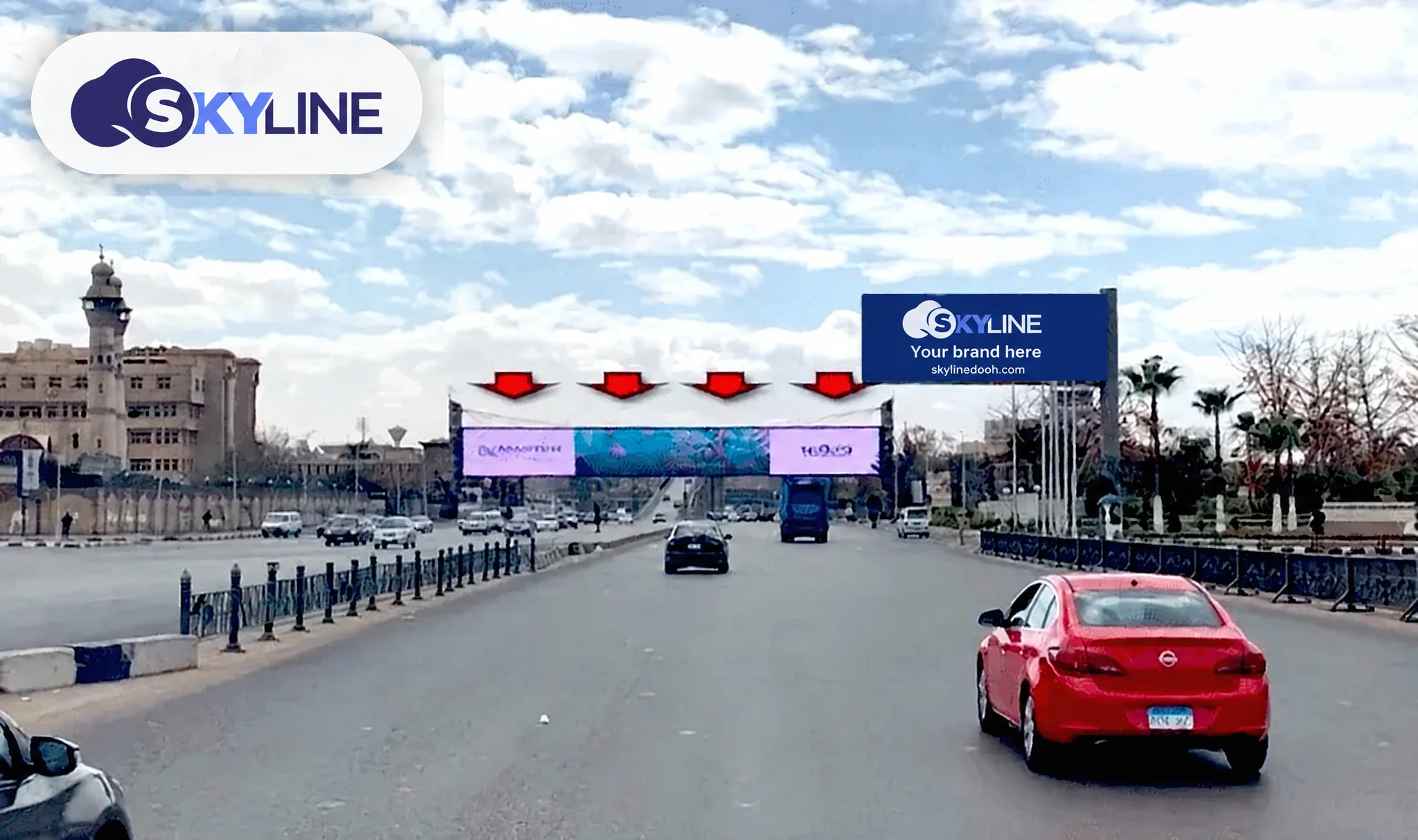 Digital screen, Autostrad