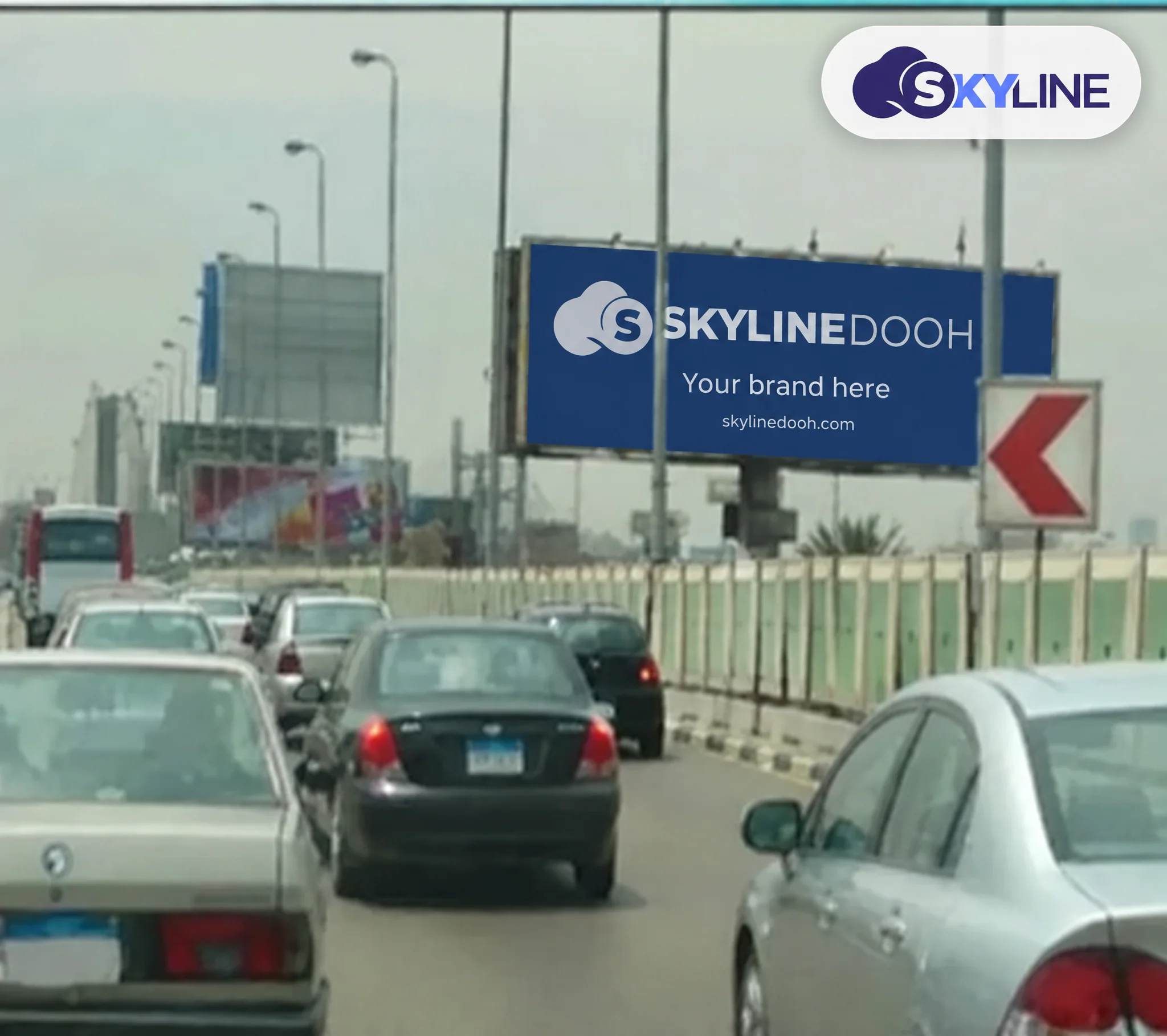 Billboard: Unipole - October Bridge في October Bridge