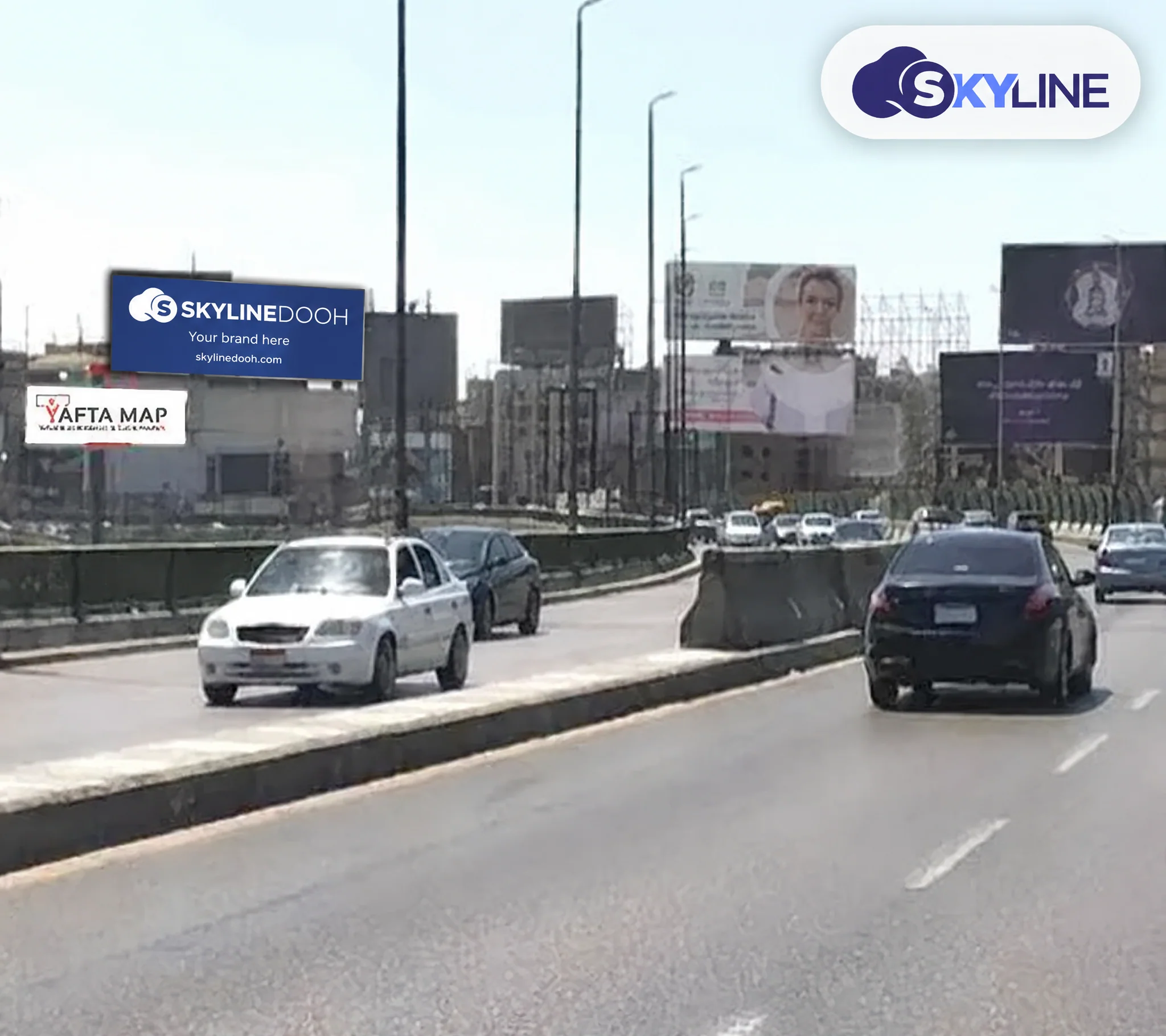 Billboard: Unipole - October Bridge في October Bridge