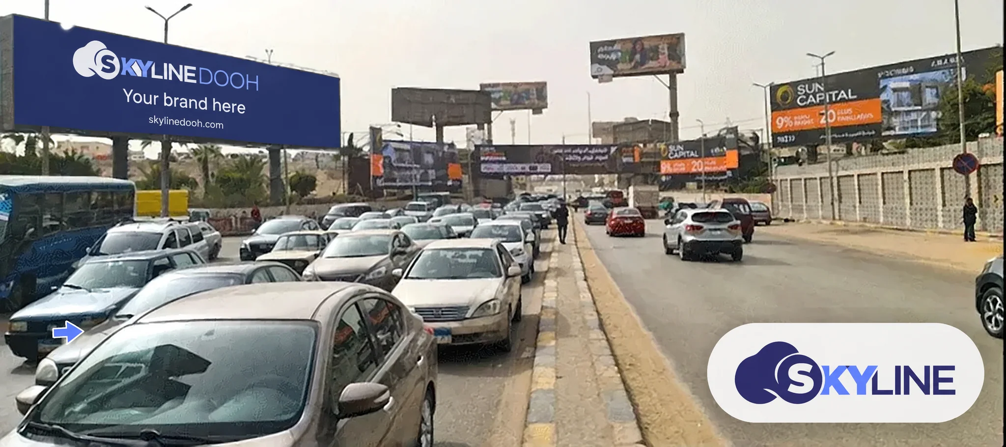 Billboard: Unipole - Mehwar في Mehwar