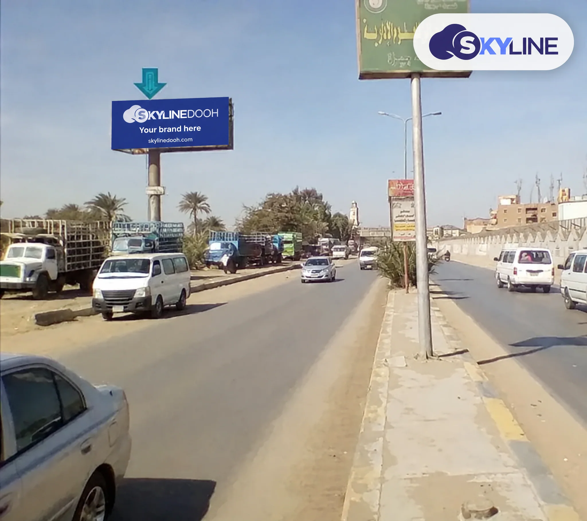 Billboard: Unipole - Al Ayyat في Al Ayyat