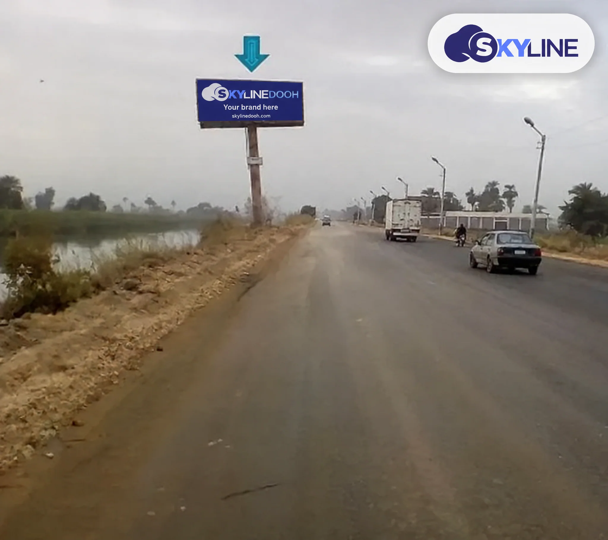 Billboard: Unipole - Al Ayyat في Al Ayyat