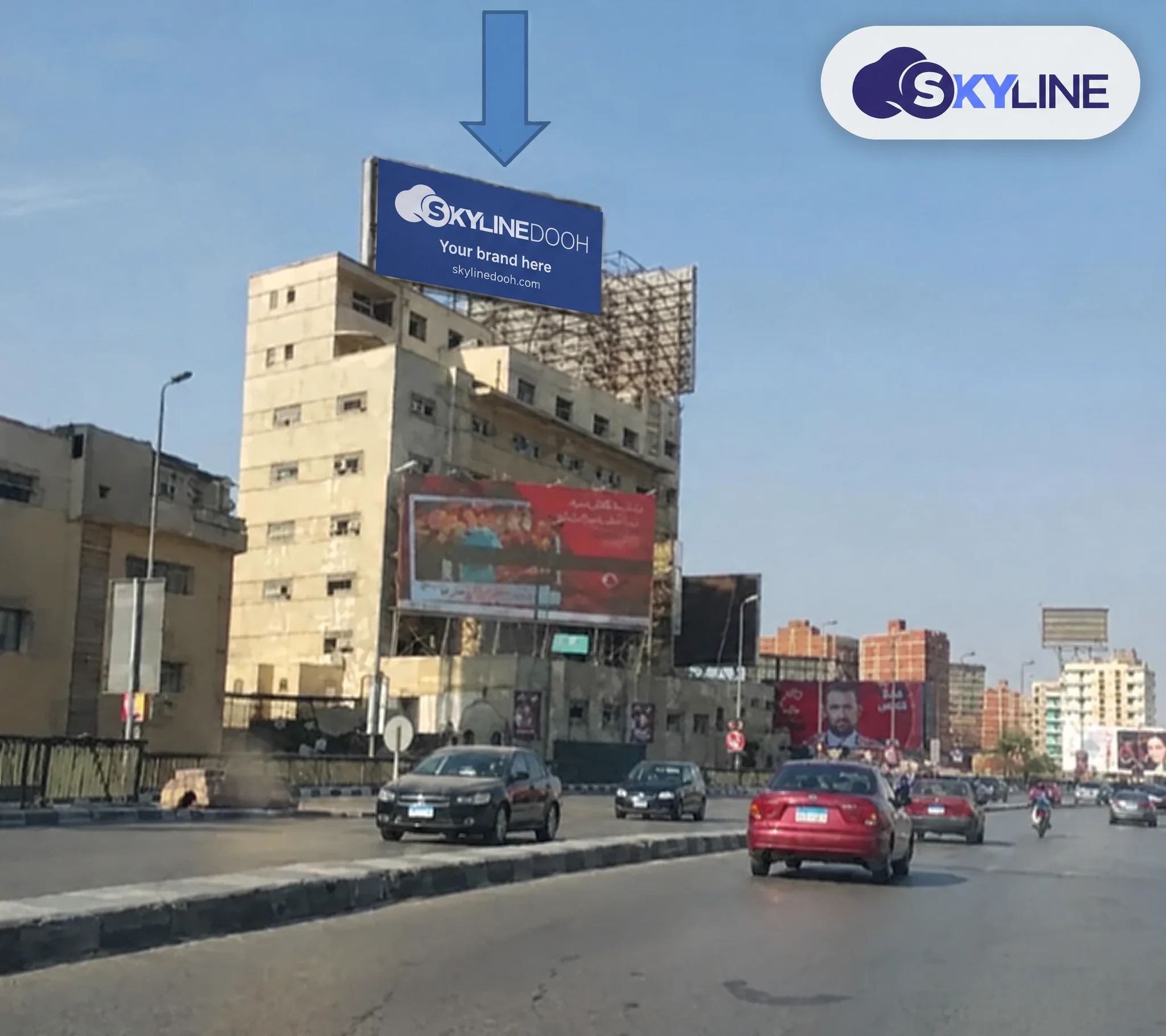 Billboard: Unipole - October Bridge في October Bridge