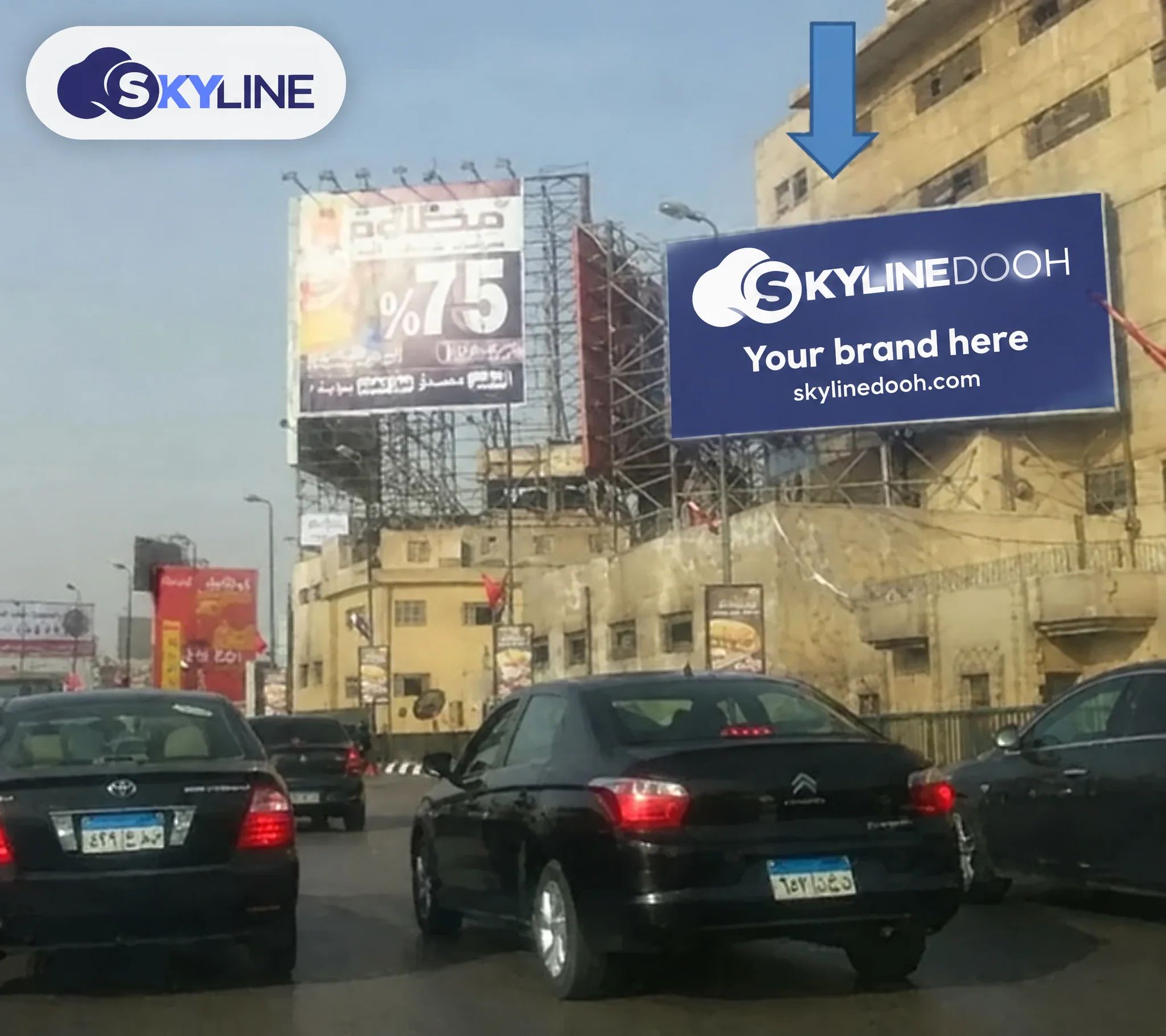 Billboard: Unipole - October Bridge في October Bridge