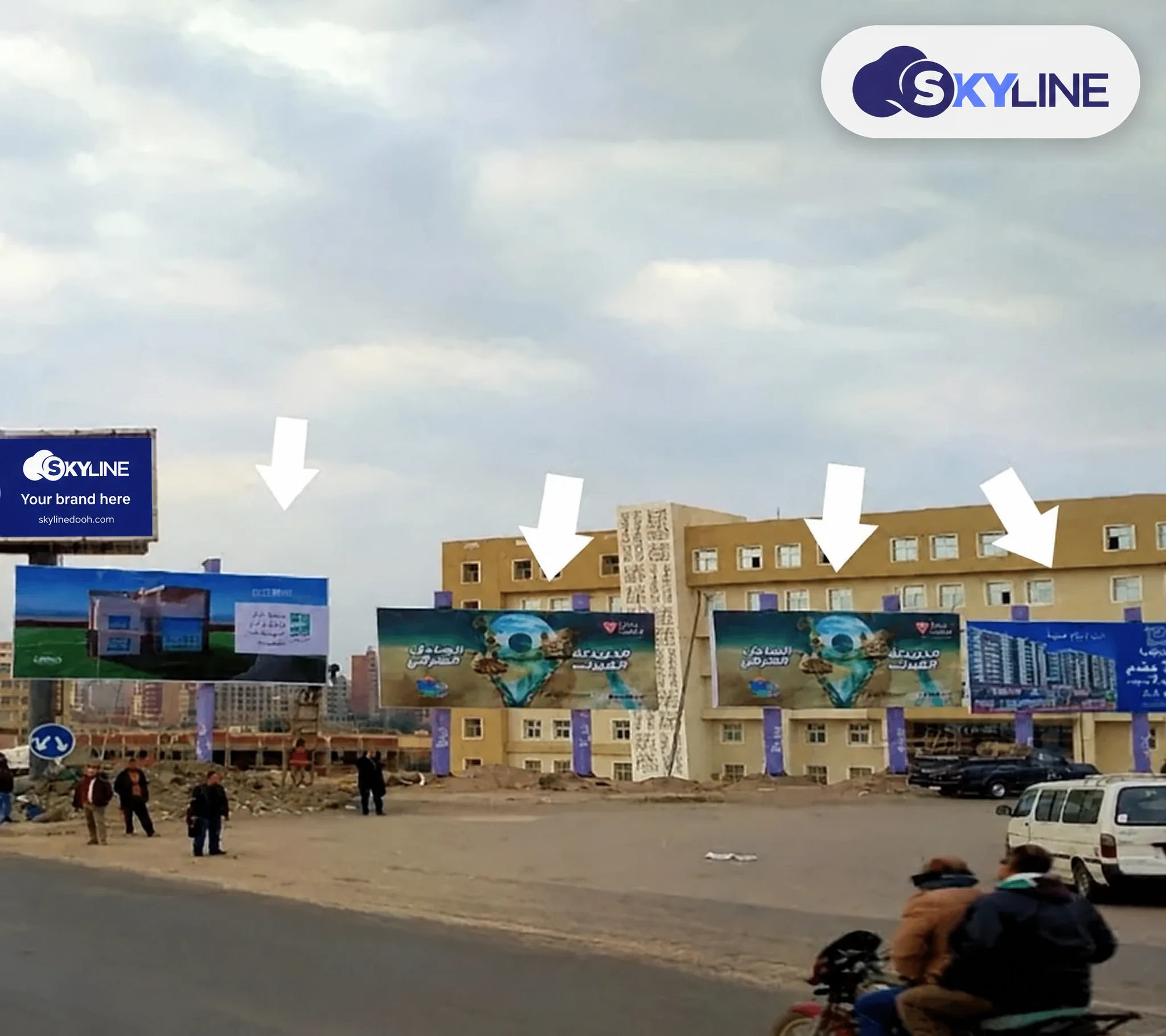 Billboard: Unipole - Egypt Alexandria Agricultural Road in Egypt Alexandria Agricultural Road