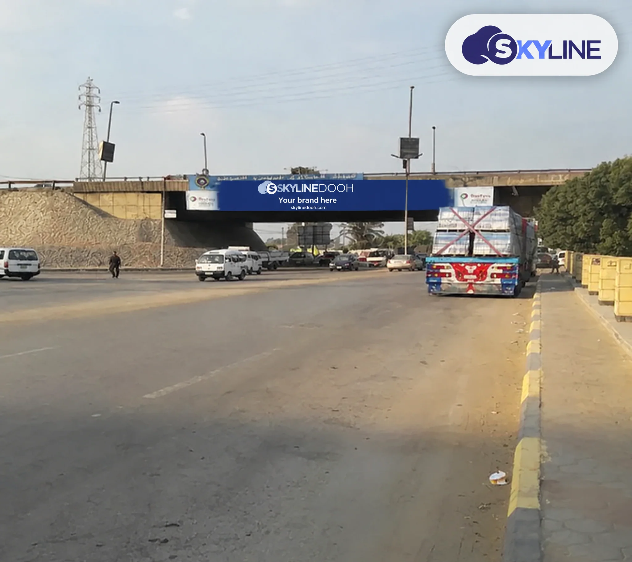 Billboard: Bridge - Egypt Alexandria Agricultural Road in Egypt Alexandria Agricultural Road