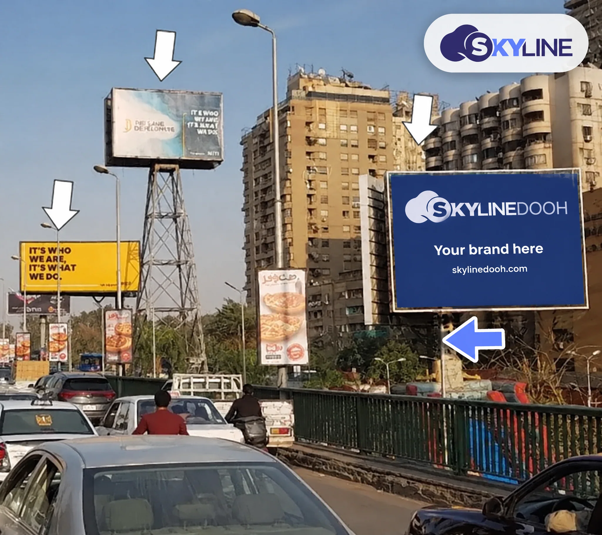Billboard: Unipole - October Bridge في October Bridge
