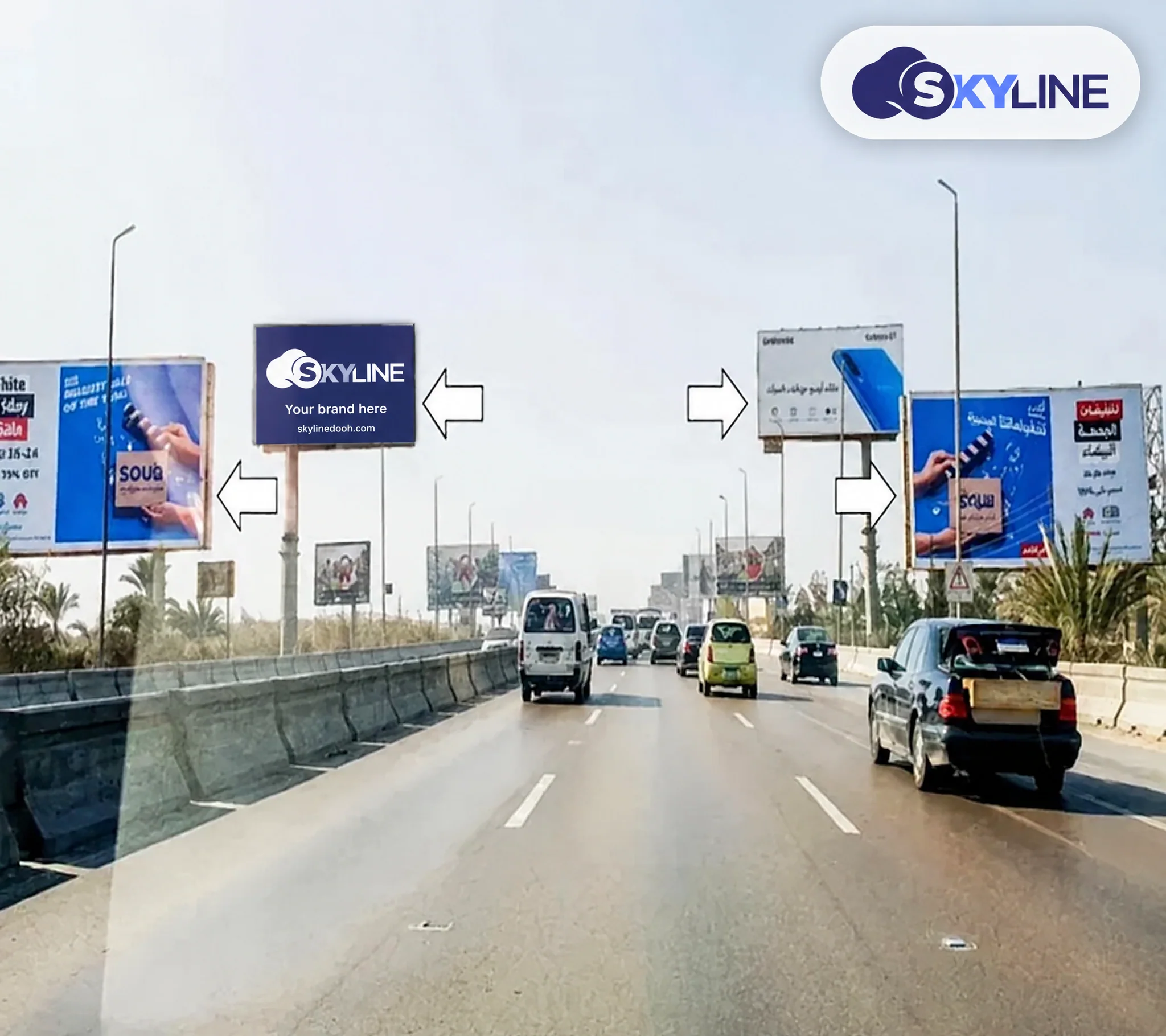 Billboard: Unipole - 26 Of July Corridor في 26 Of July Corridor