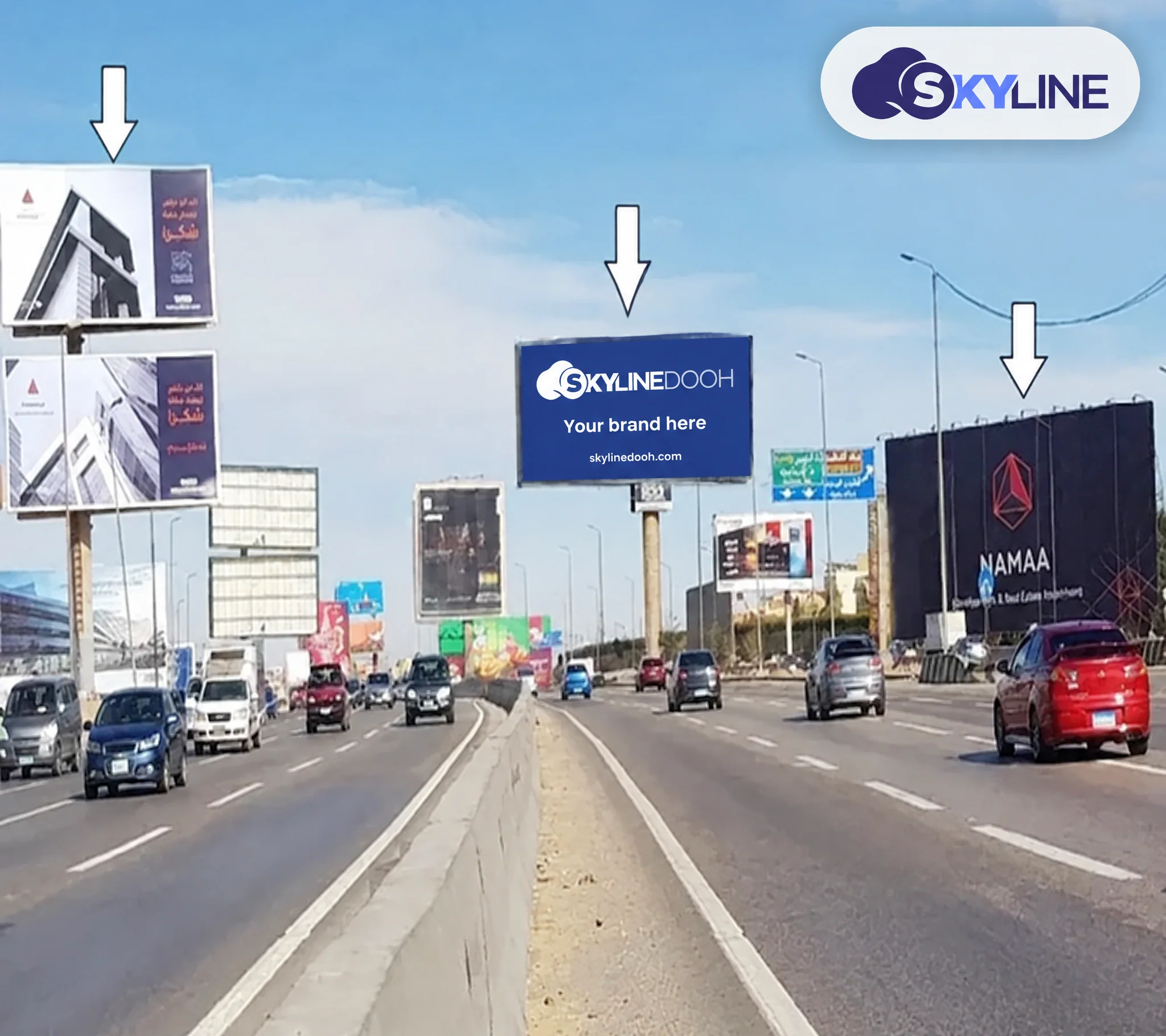 Billboard: Unipole - Ring Road في Ring Road